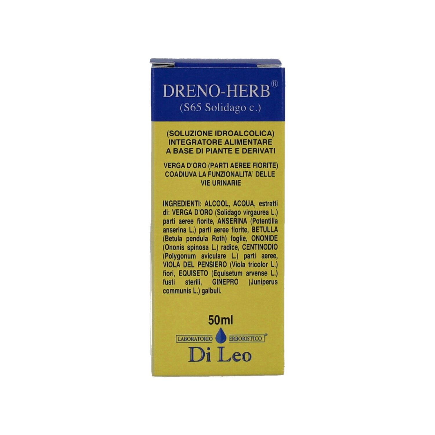DRENO-HERB COMPOSTO S65 SOLIDA - 50 ML
