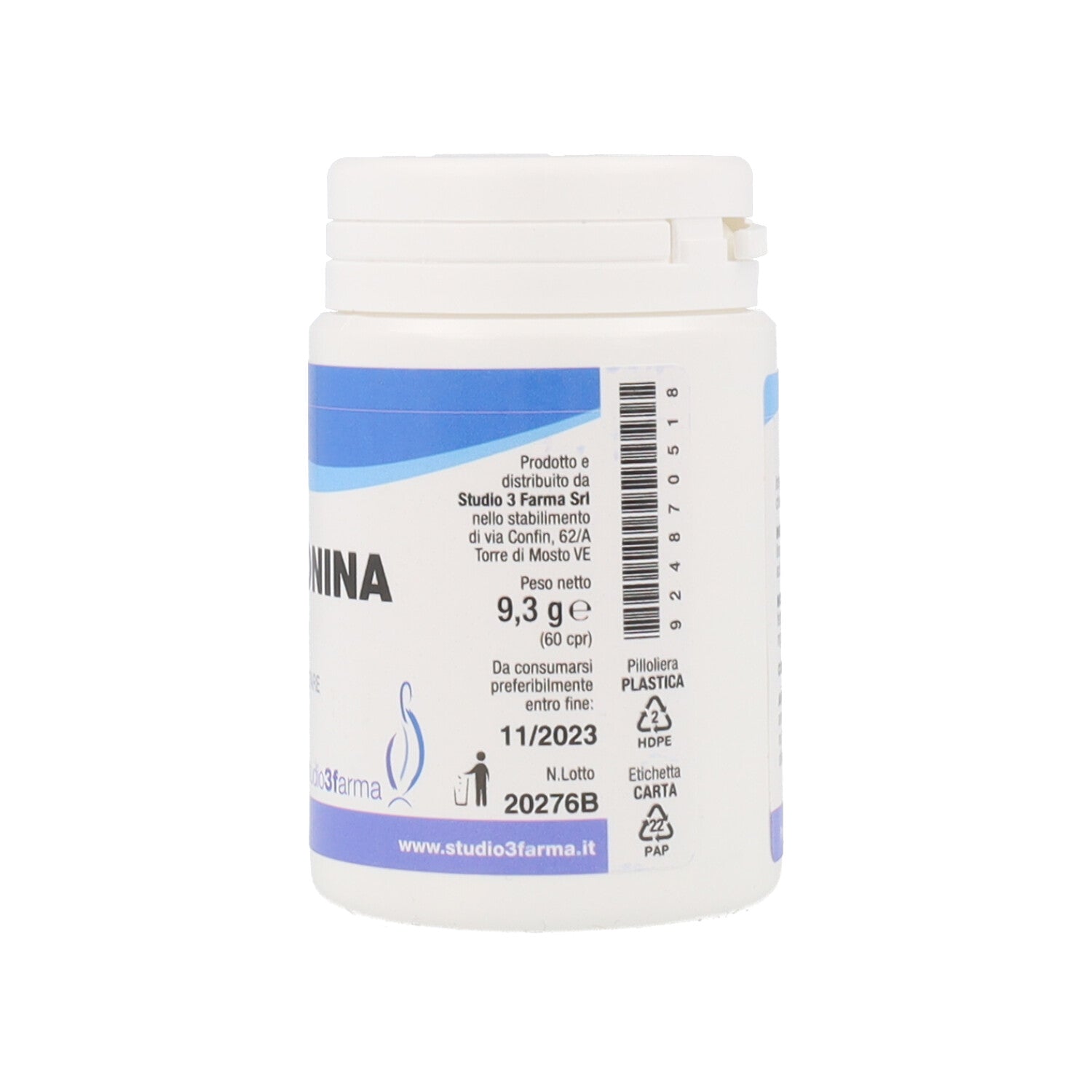 MELATONINA 1 MG 3F - 60CPR