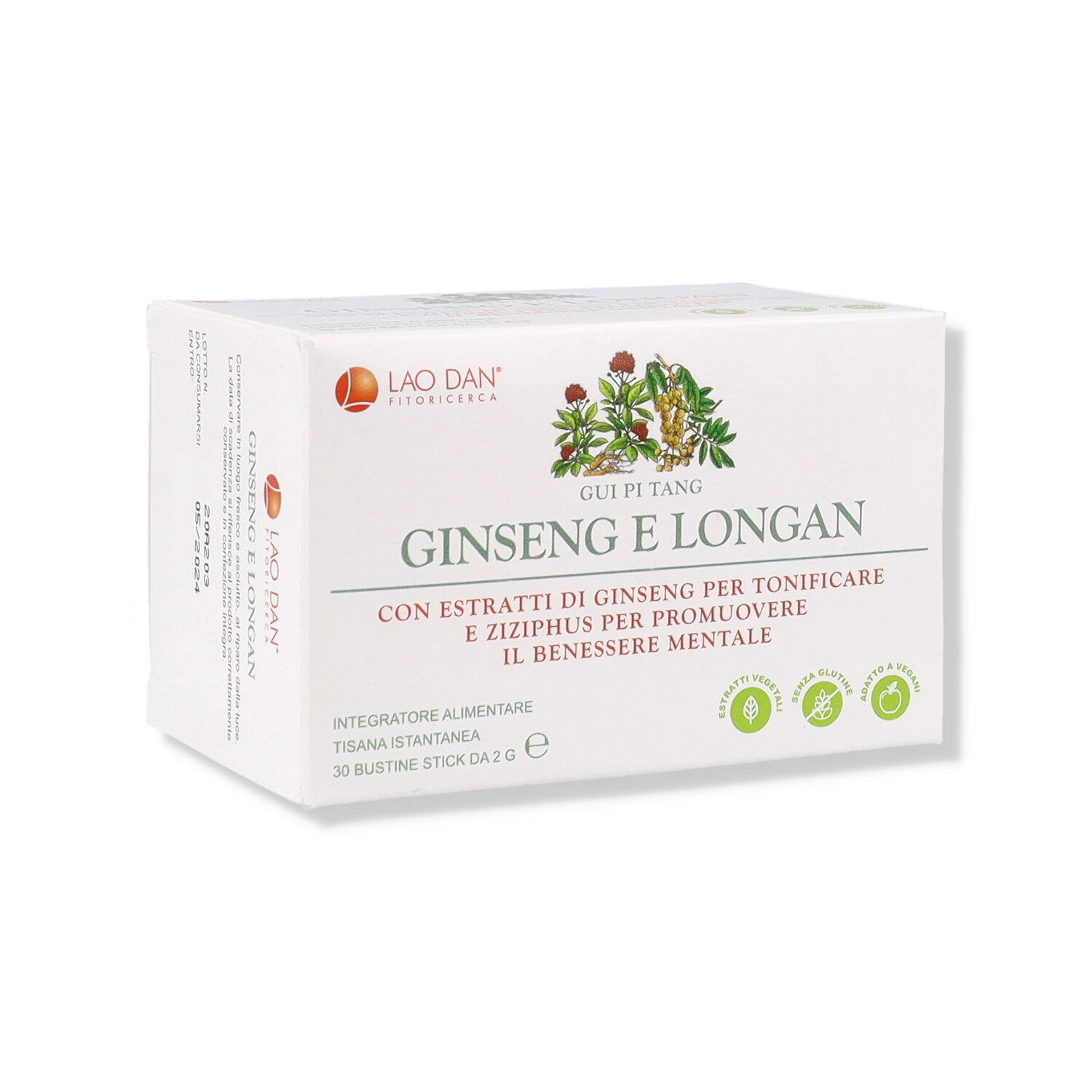 GINSENG LONGAN 30 STICK
