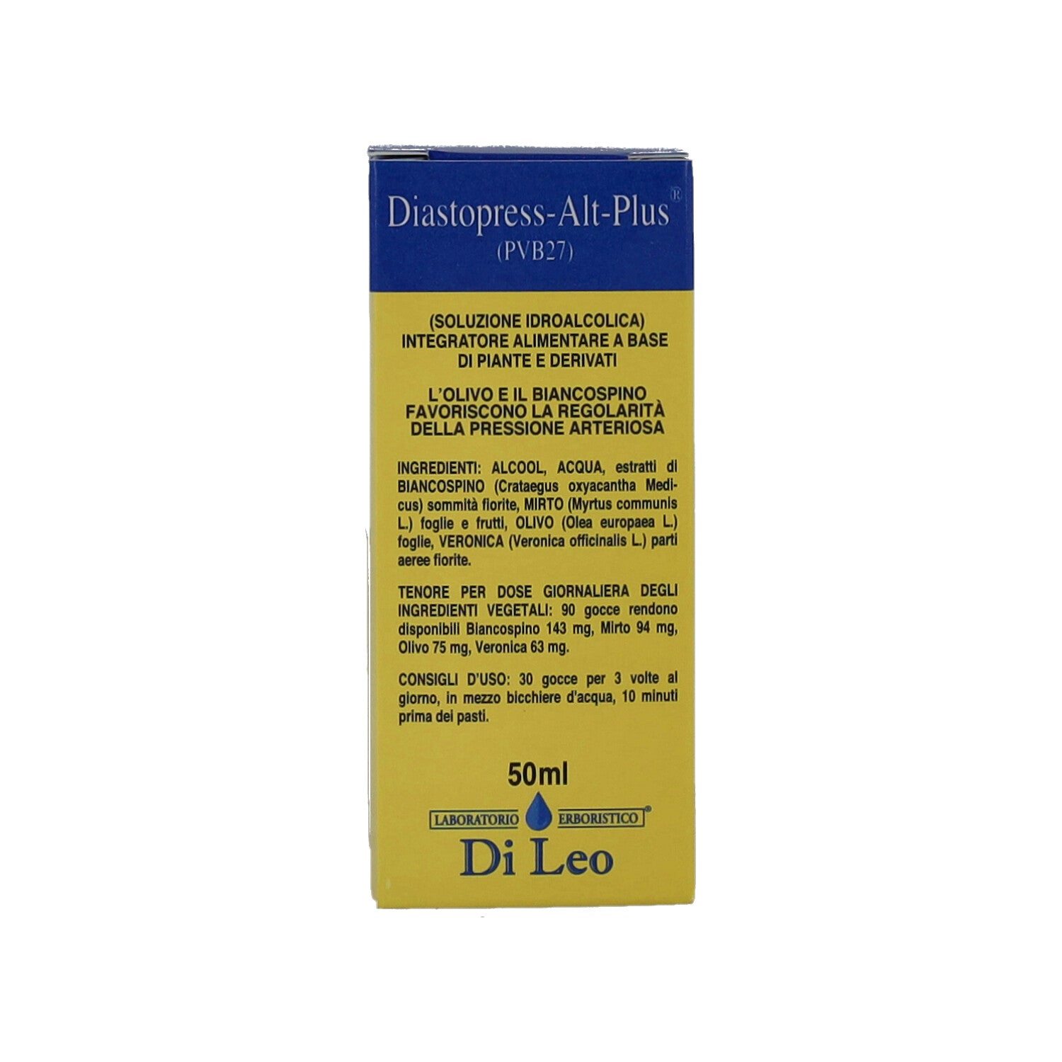DIASTOPRESS-ALT-PLUS (COM PVB27) - 50 ML