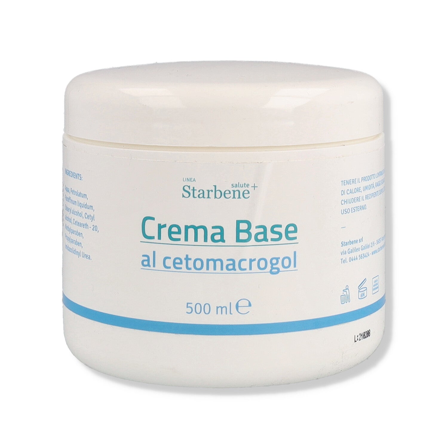 CREMA BASE VASO 500ML