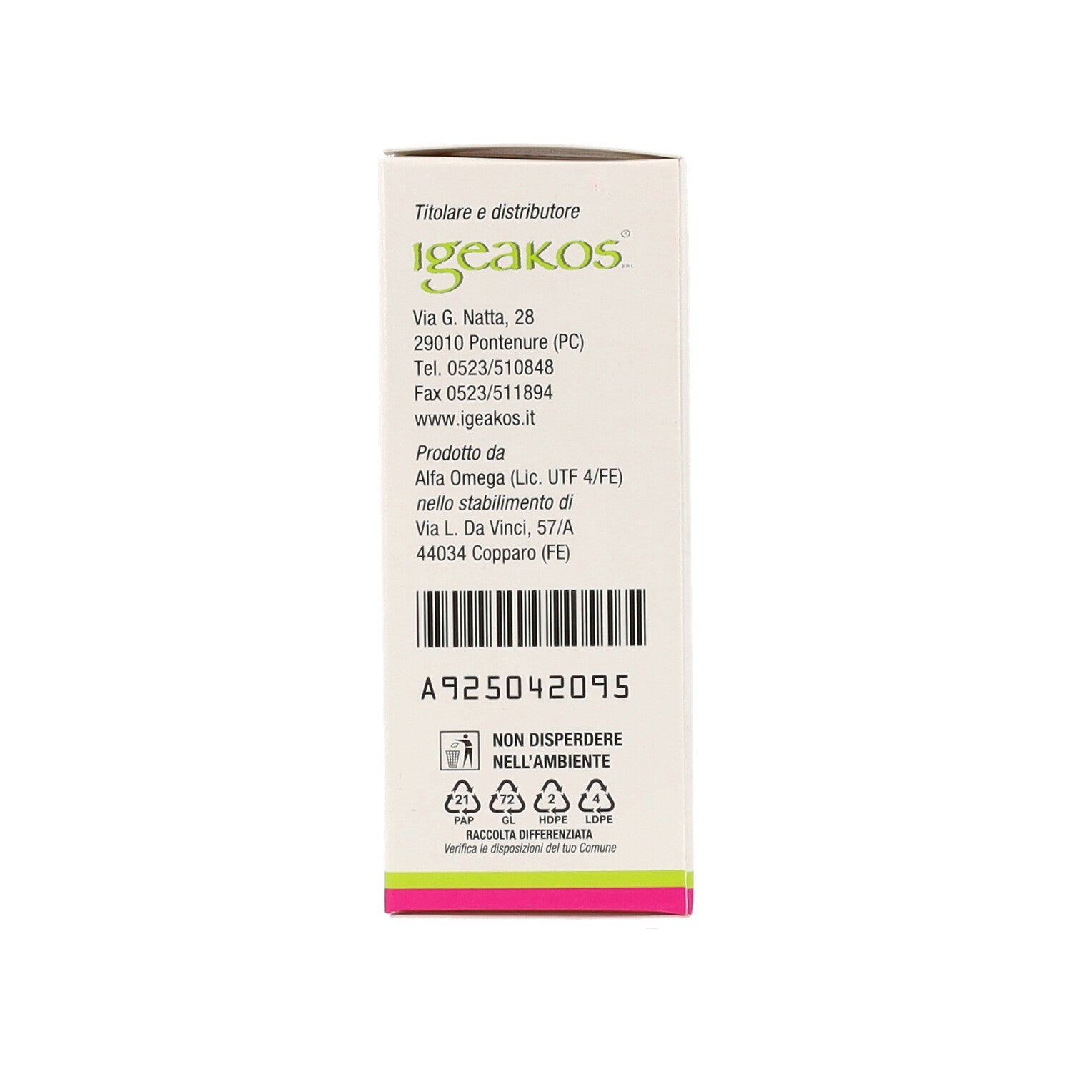 FMC PNEI GOCCE ORALI - 50ML