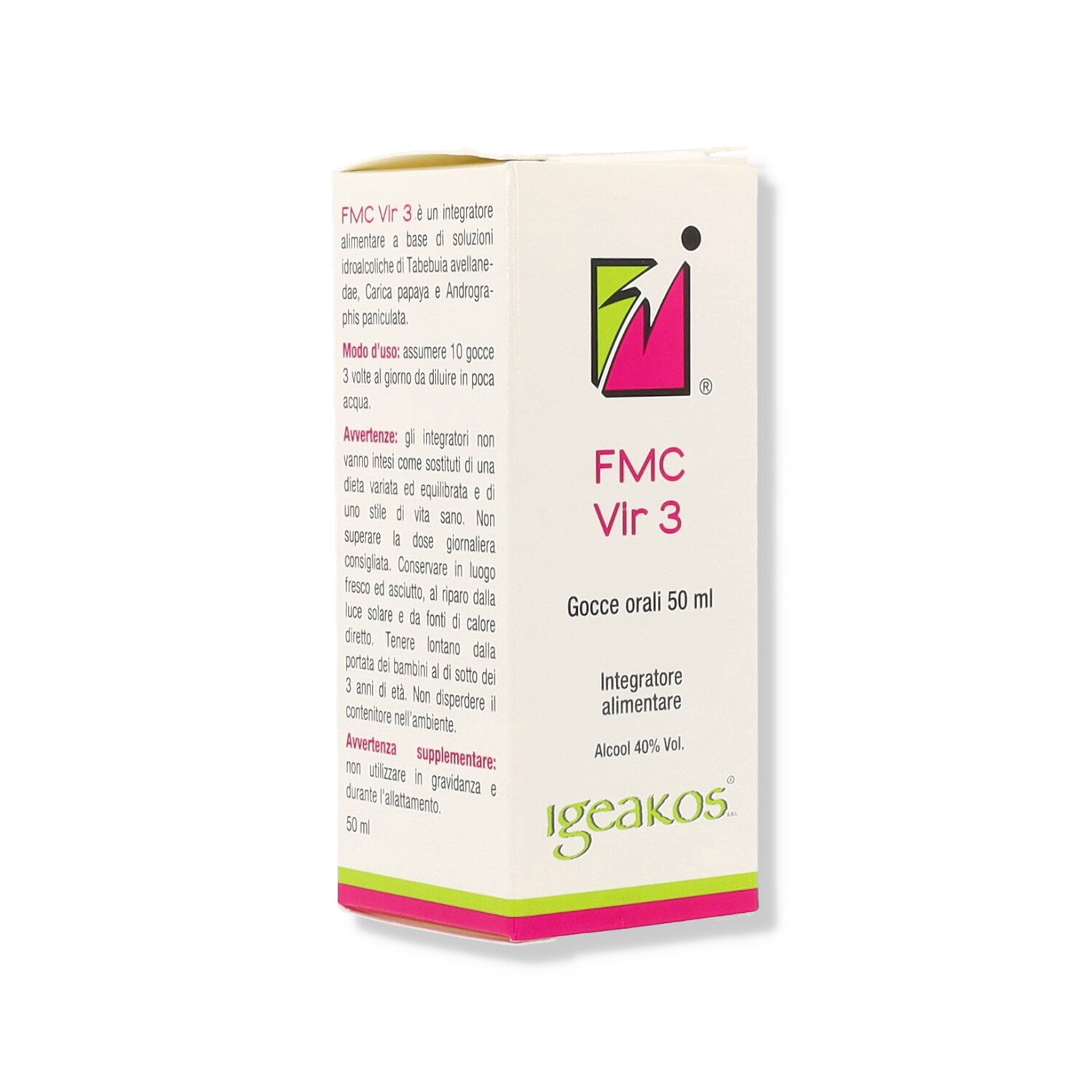 FMC VIR 3 GOCCE ORALI - 50ML