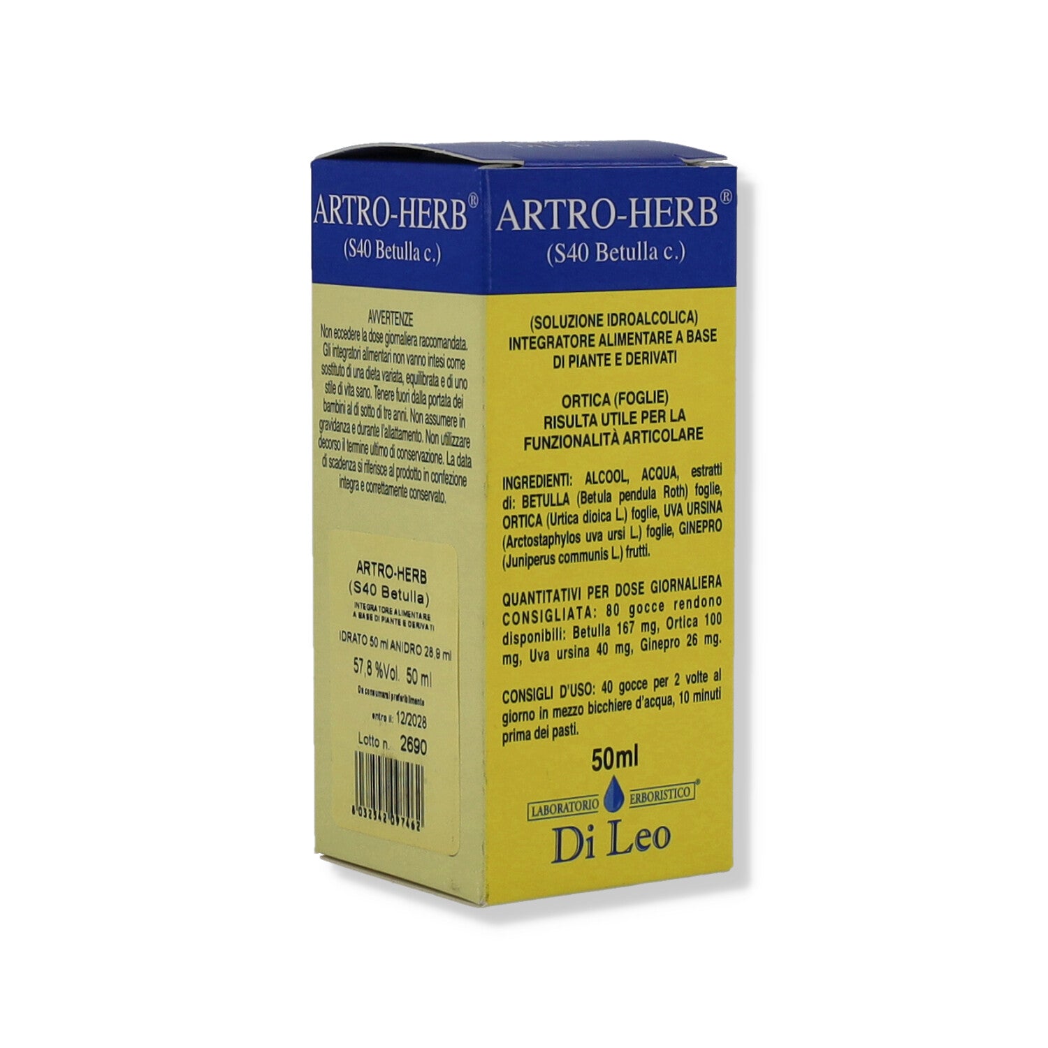 ARTRO-HERB COMPOSTO (S40 BETULLA) - 50 ML