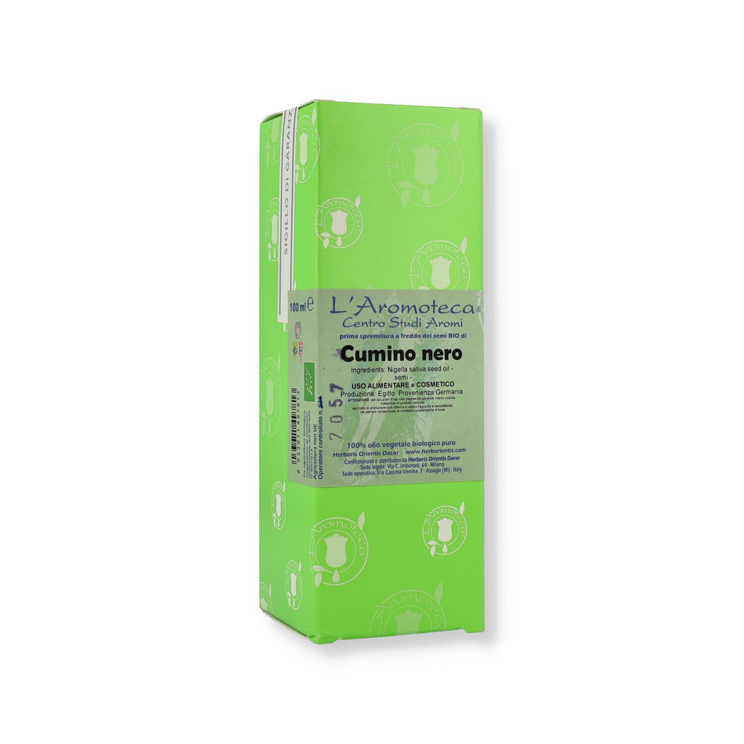 CUMINO NERO OLIO VEGETALE 100ML