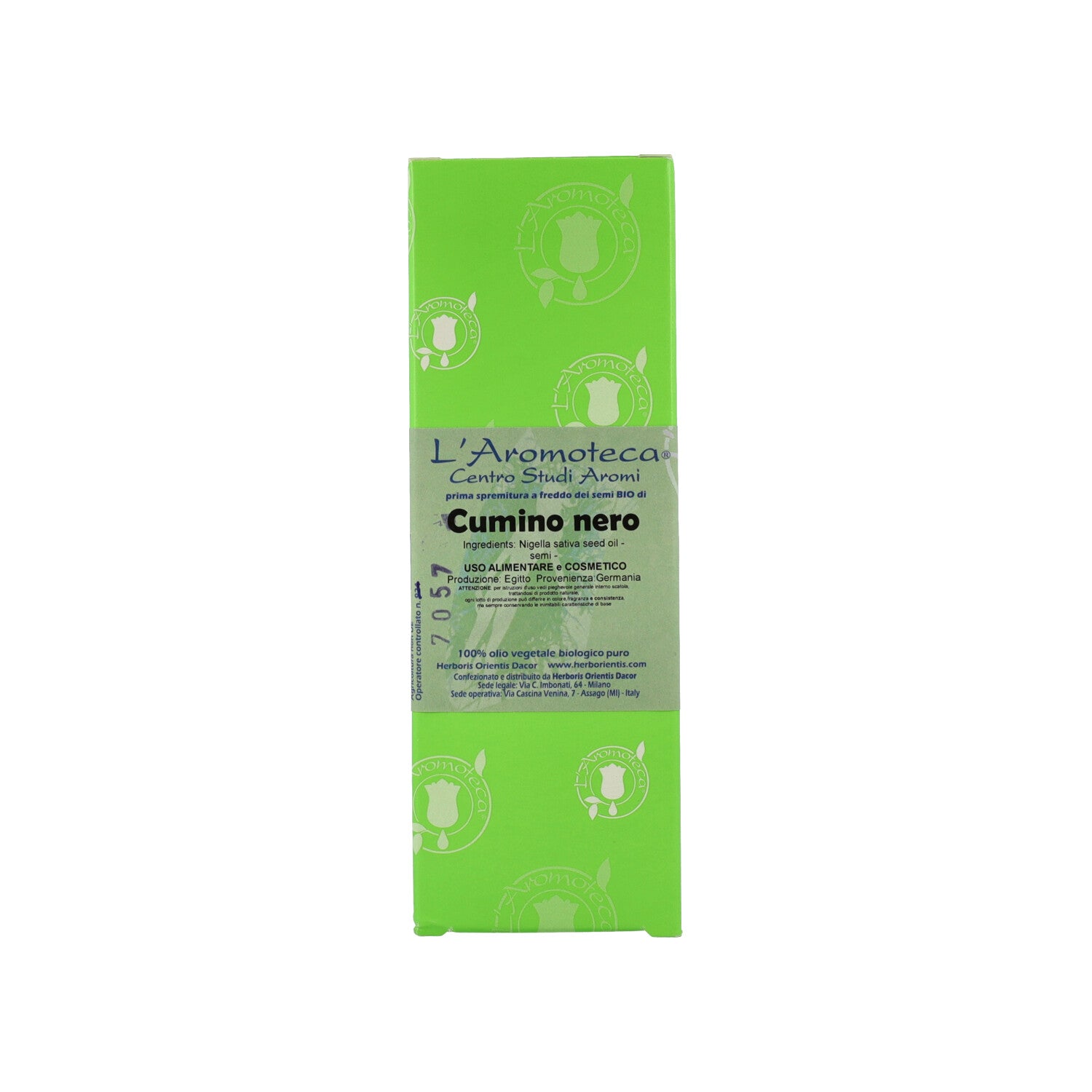 CUMINO NERO OLIO VEGETALE 100ML