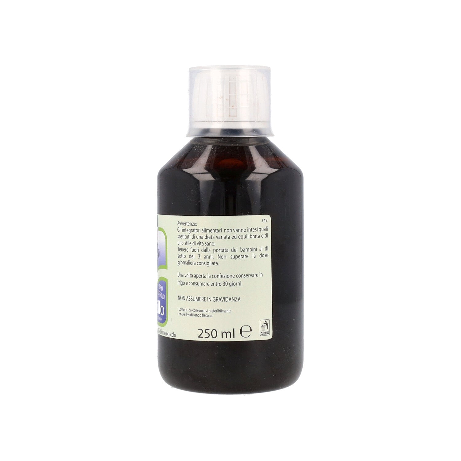 MIRTILLO PURO SUCCO - 250ML