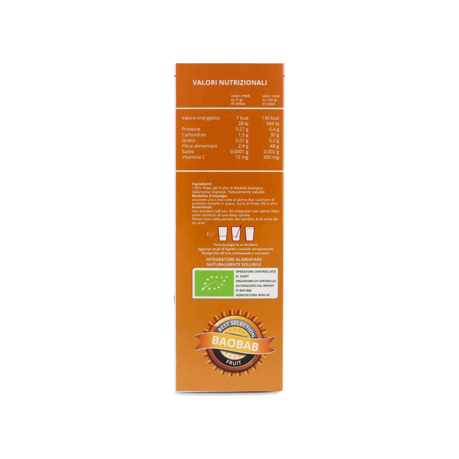 AESSERE BAOBAB RICARICA BIO 300G