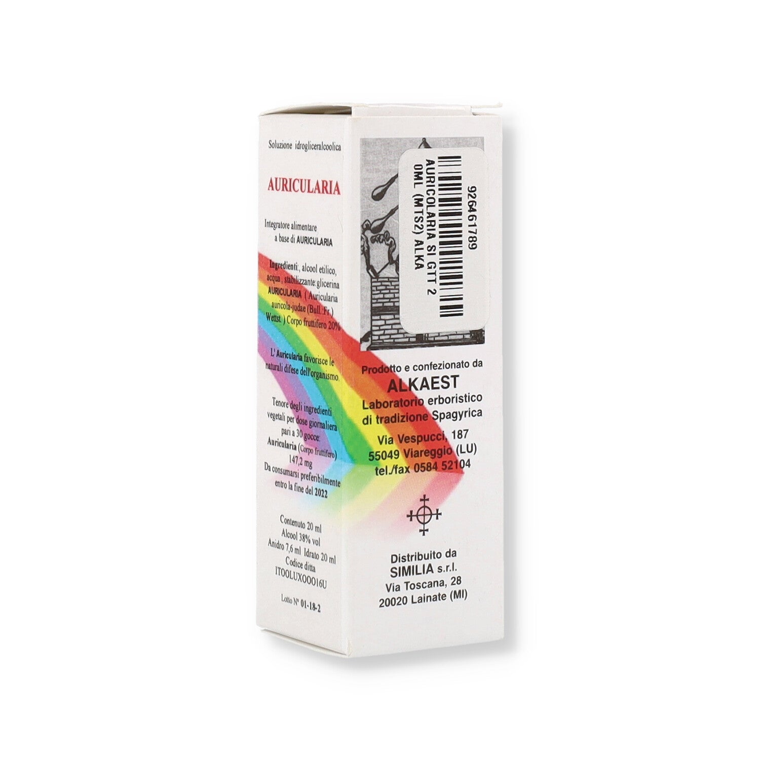 MTS2 AURICULARIA - GOCCE 20ML