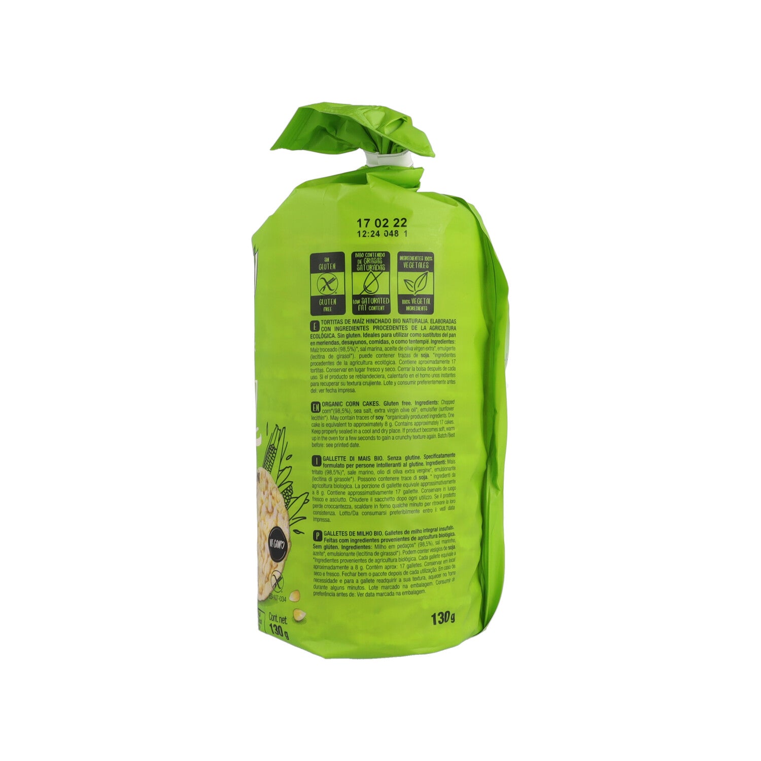 GALLETTE DI MAIS BIO 130G