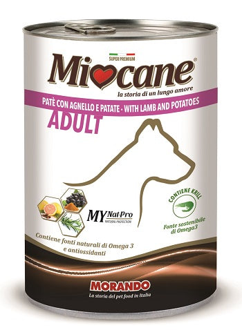 MIOCANE PATE' AGNELLO E PATATE