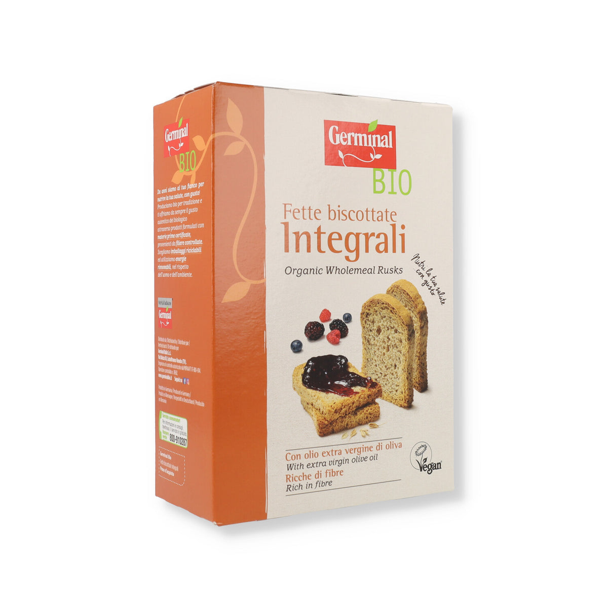 GERMINAL FETTE BISCOTTATE INTEGRALI FRUMENTO 200G