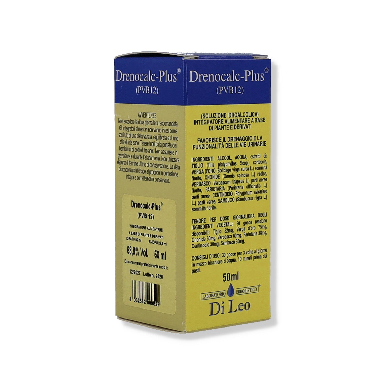 DRENOCALC-PLUS COMPOSTO PVB 12 - 50 ML