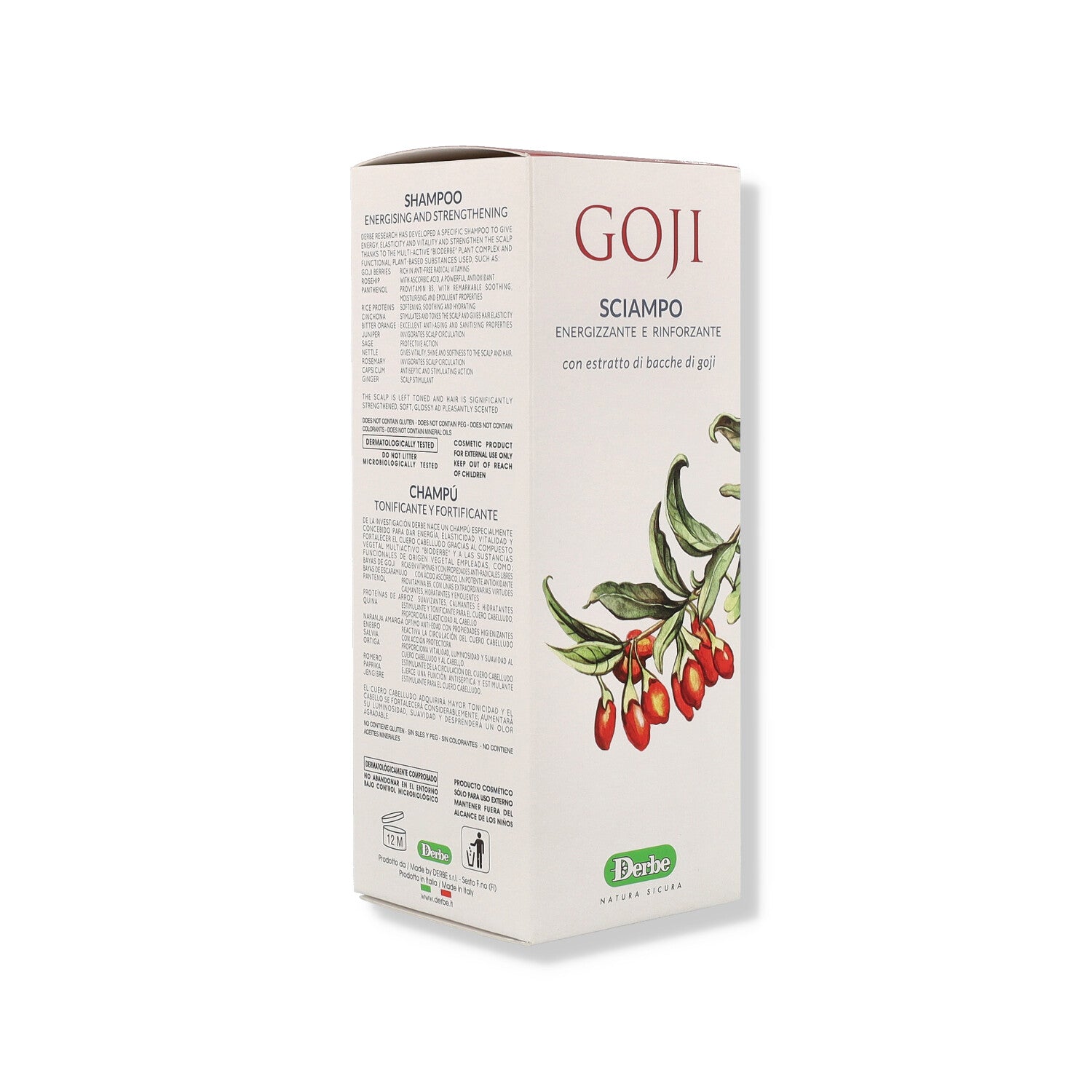 DERBE SHAMPOO BACCHE GOJI 200ML