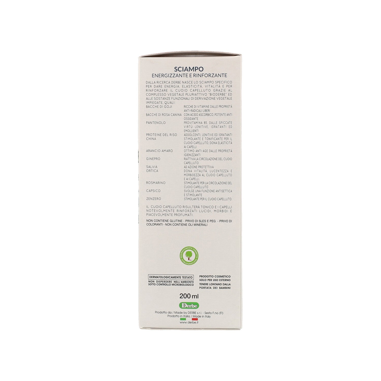 DERBE SHAMPOO BACCHE GOJI 200ML
