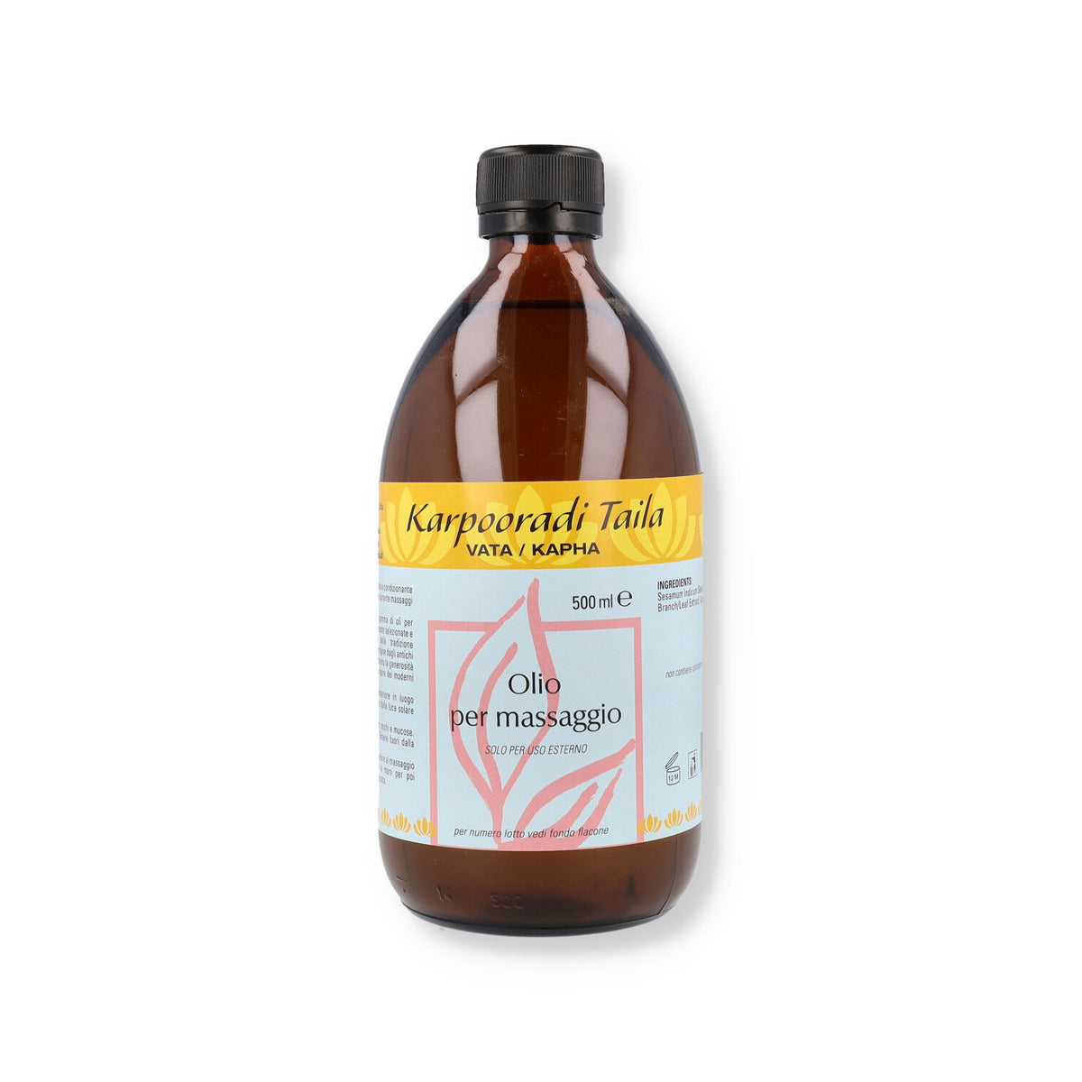 KARPOORADI TAILA SNA BENEFICA - 500ML