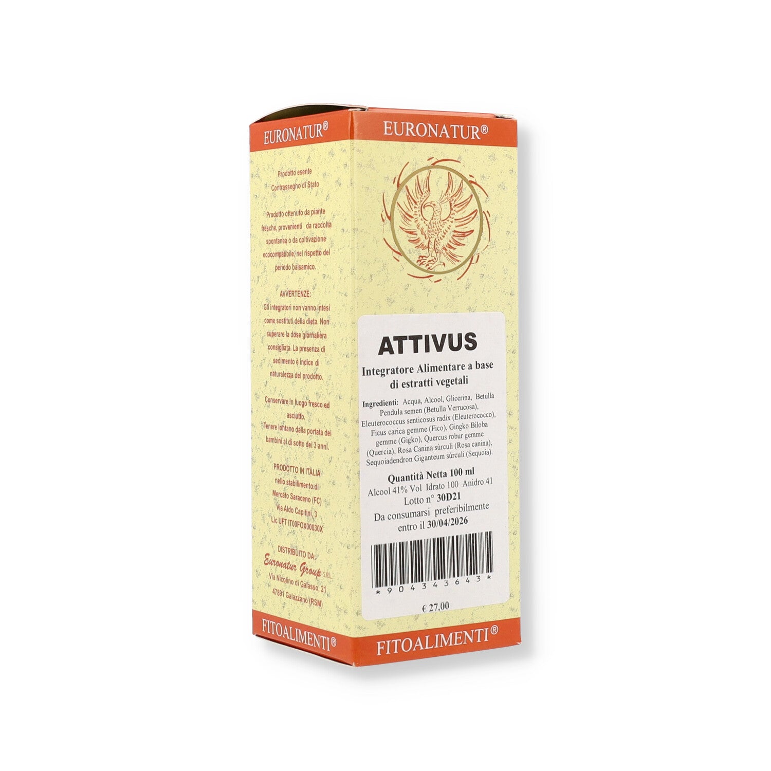 ATTIVUS GOCCE - 100ML