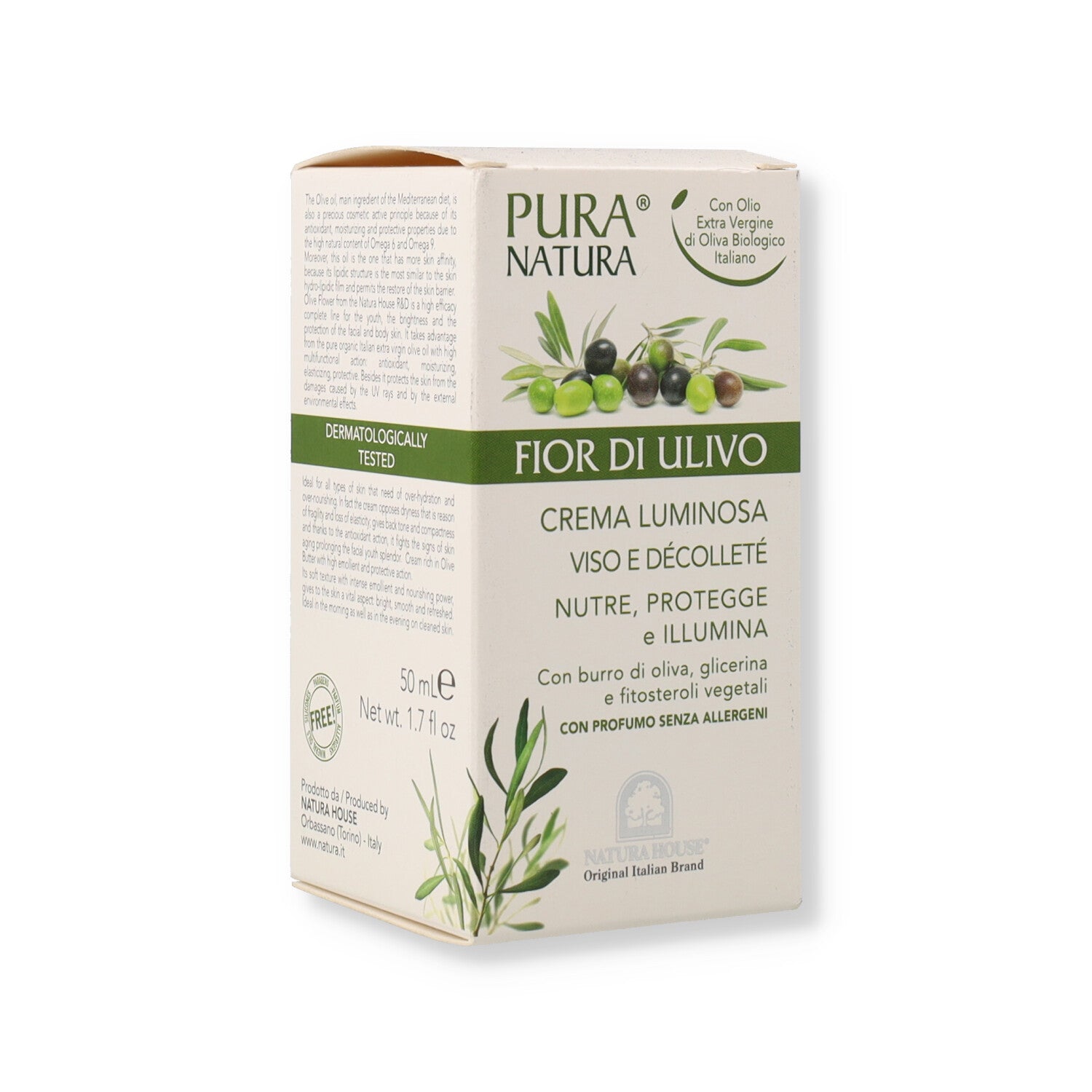 FIORDIULIVO CREMA VISO DECOLLETE LUMINOSA 50ML