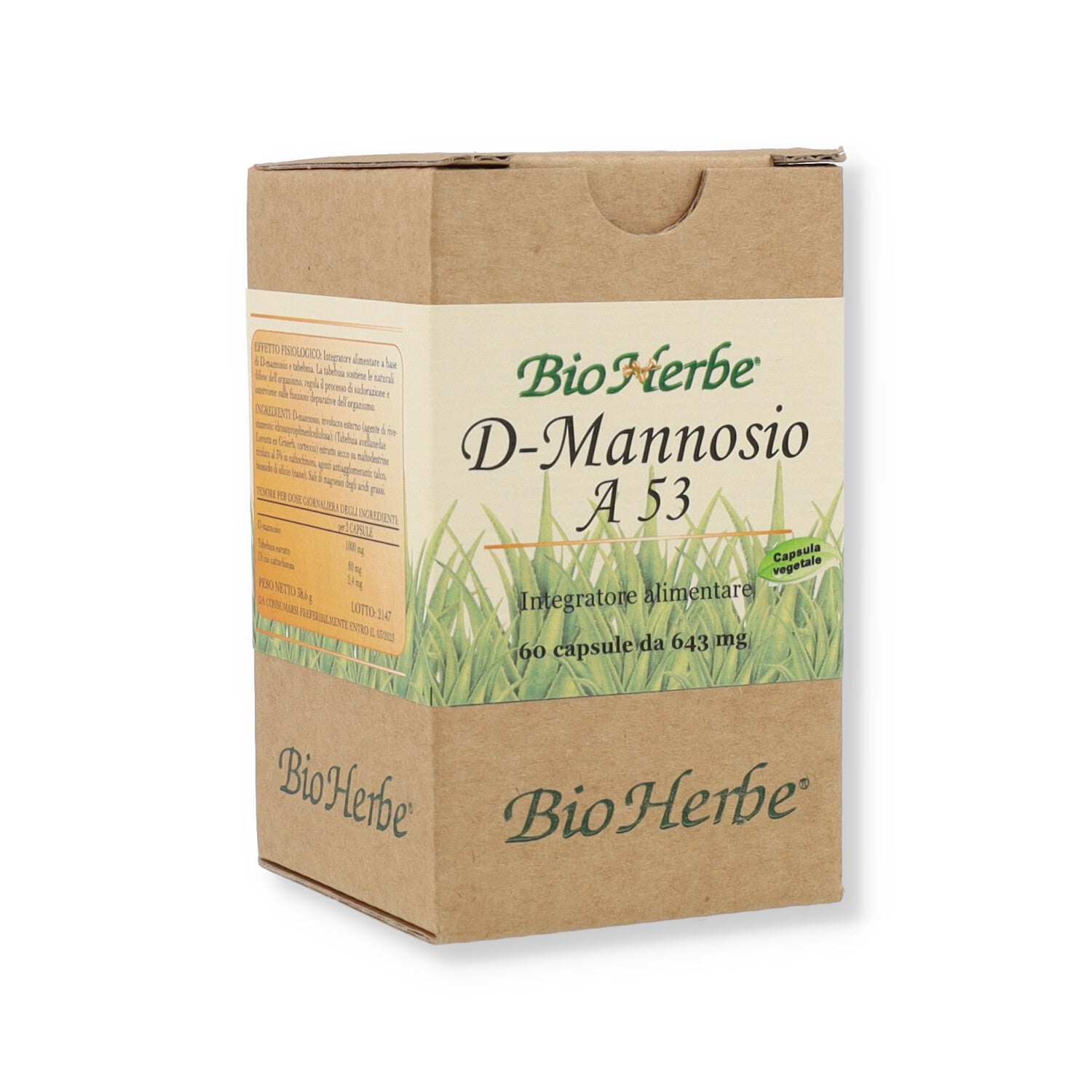 D MANNOSIO A53 60CPS BIO HERBE