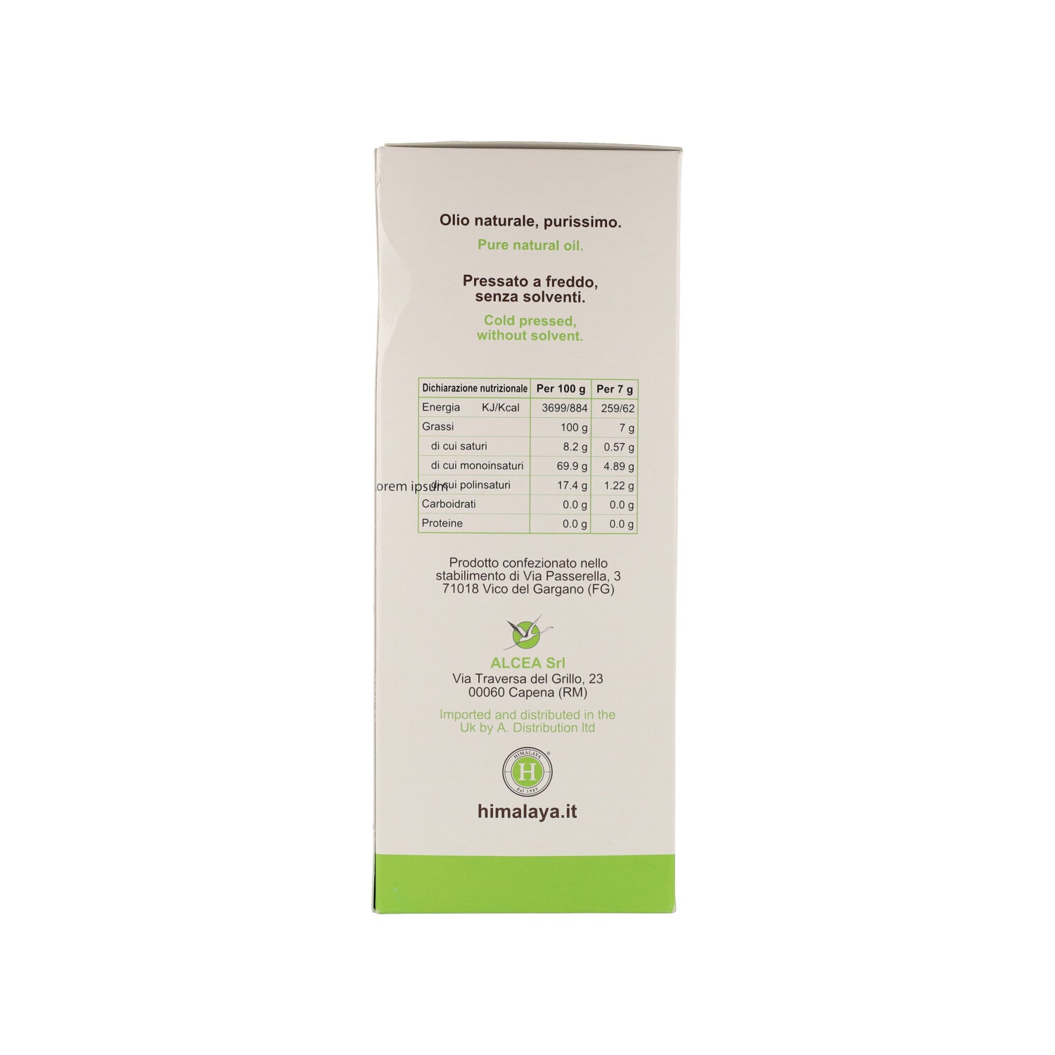 BIO ESSENZE OLIO MANDORLE DOLCI 1L