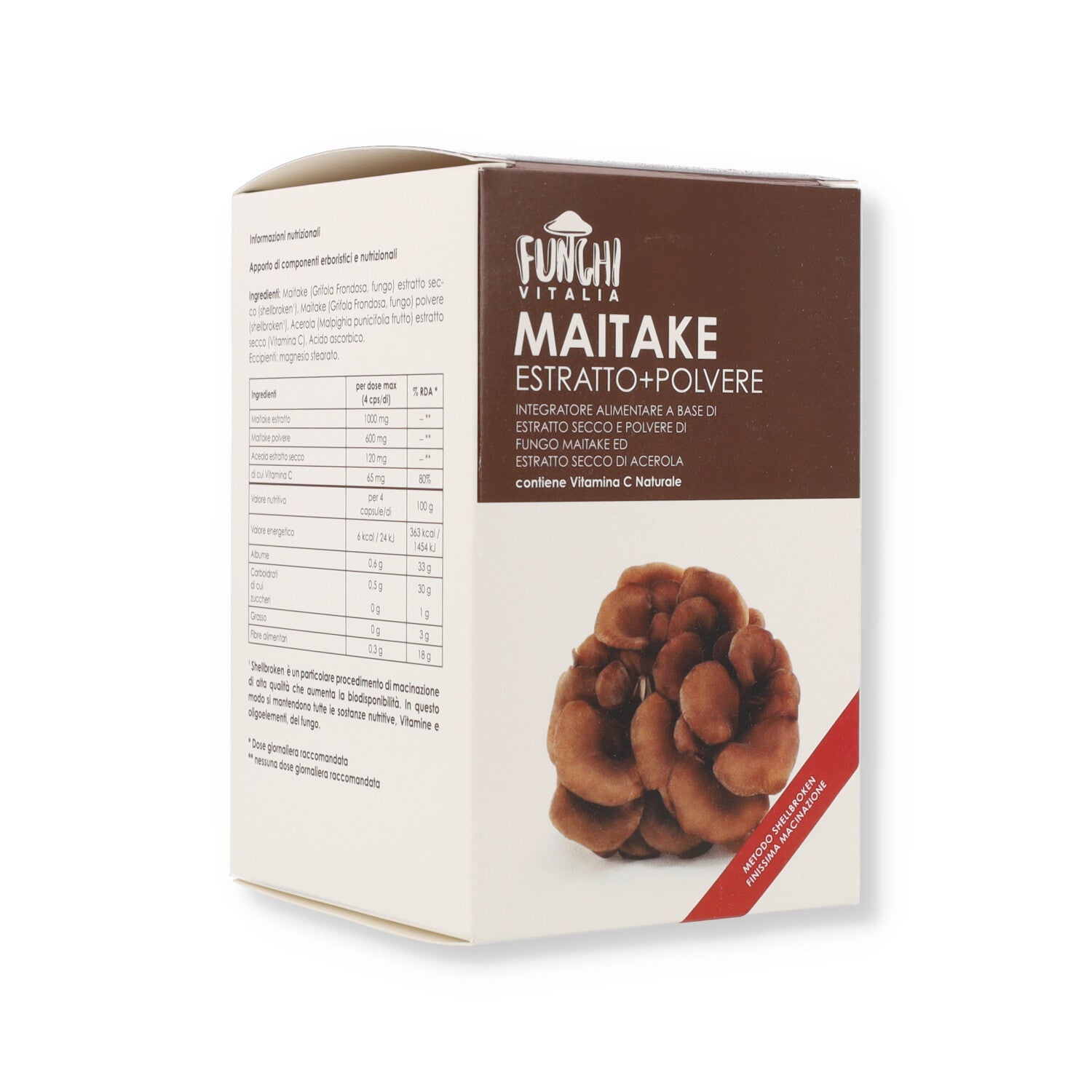 MAITAKE ESTRATTO+POLVERE - 120 CPS