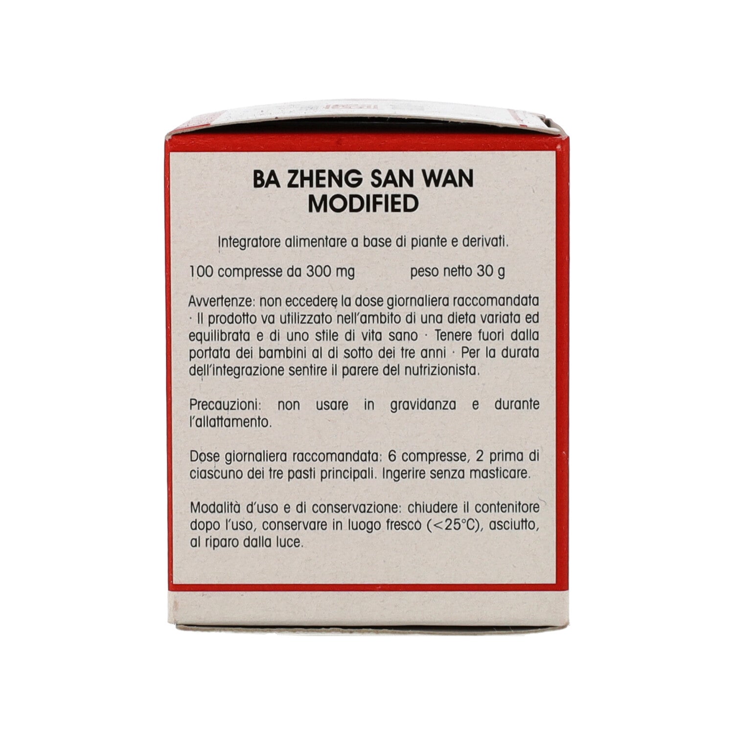 BA ZHENG SAN WAN MODIFIED