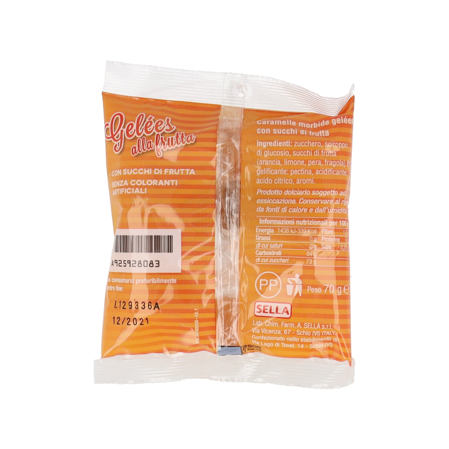 GELEES ALLA FRUTTA - 70G