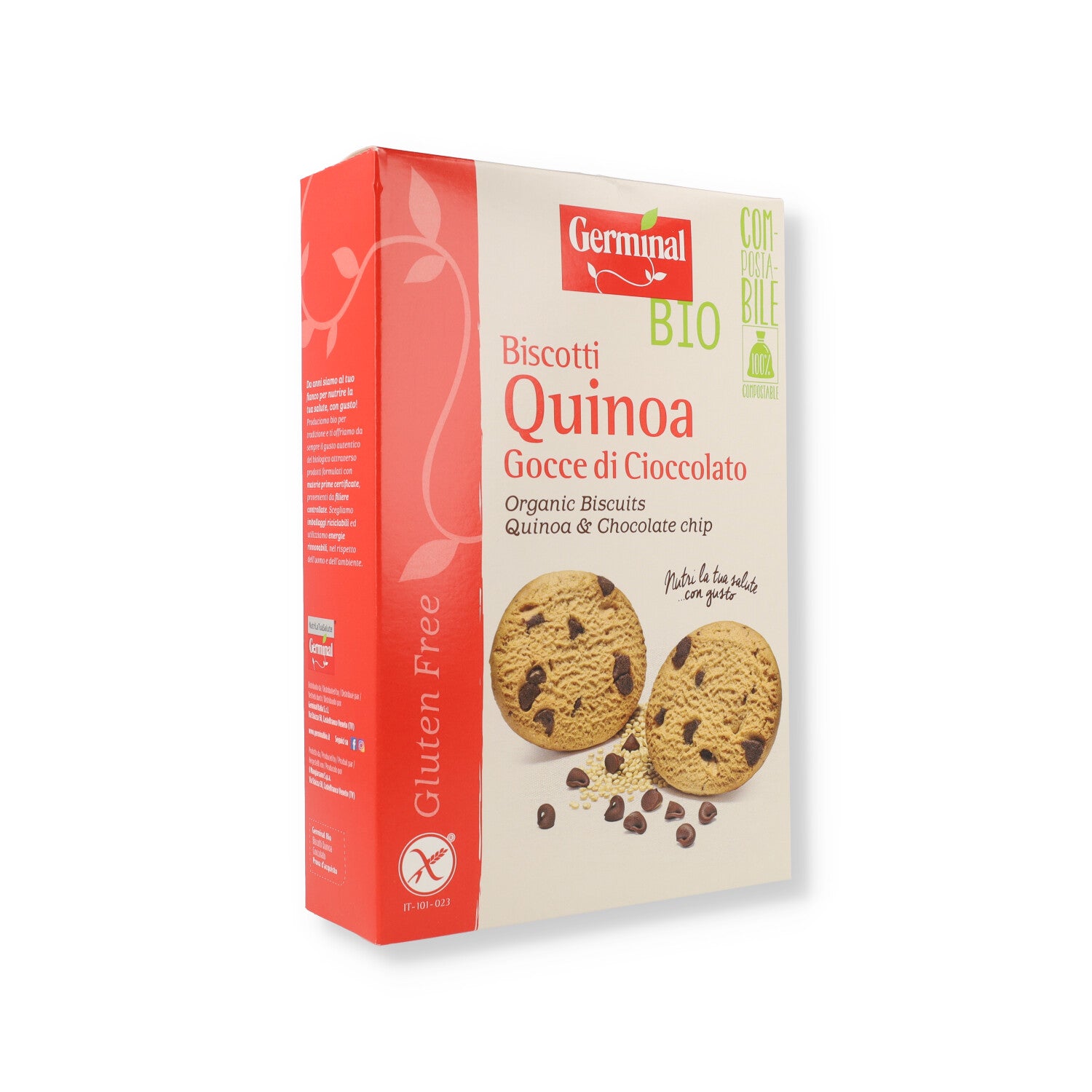 GERMINAL BISCOTTI QUINOA CIOCCOLATO 250G