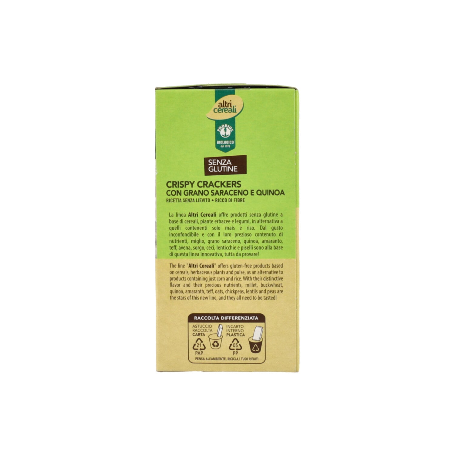 CRISPY GRANO SARACENO 120G