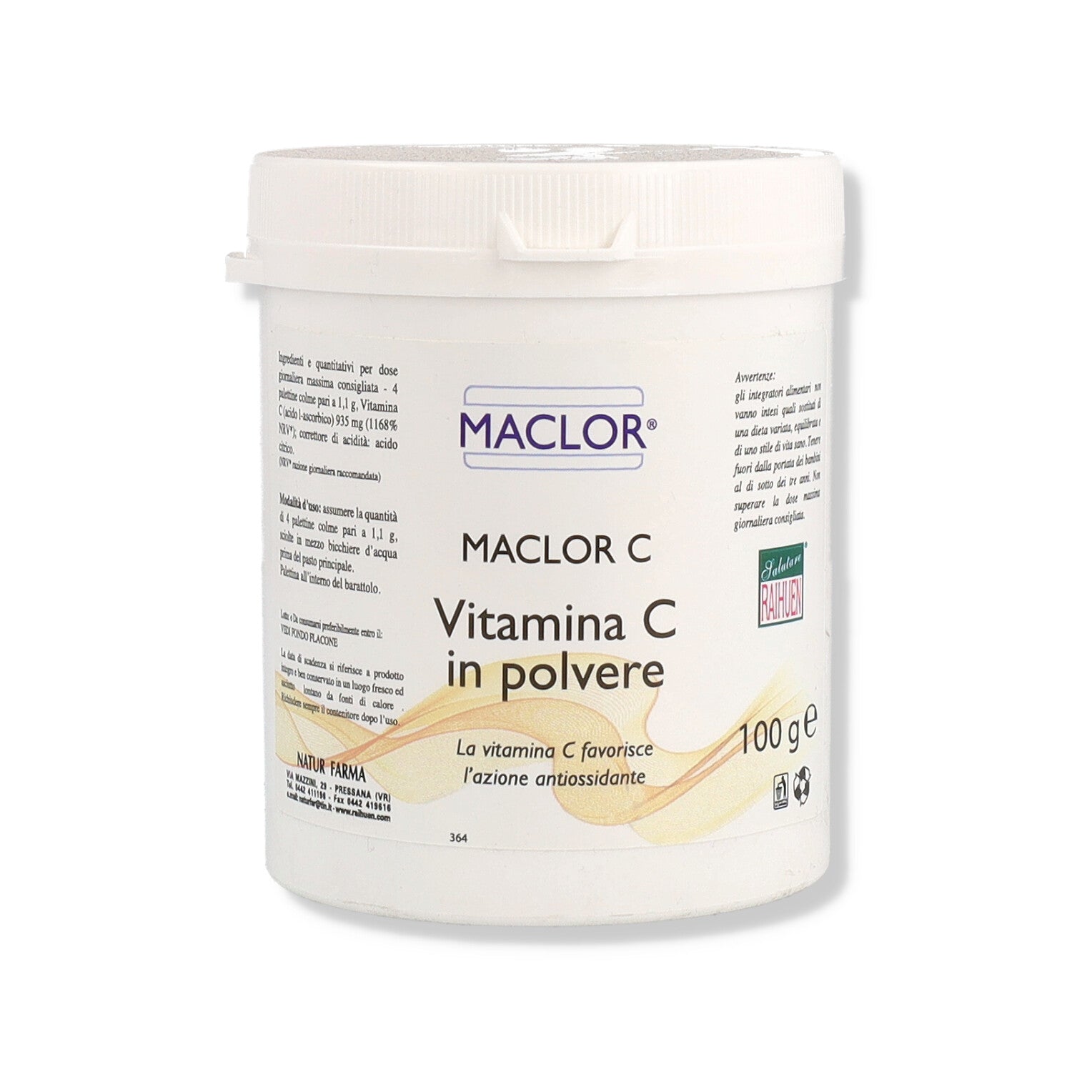 VITAMINA C MACLOR-C POLVERE - 100 g