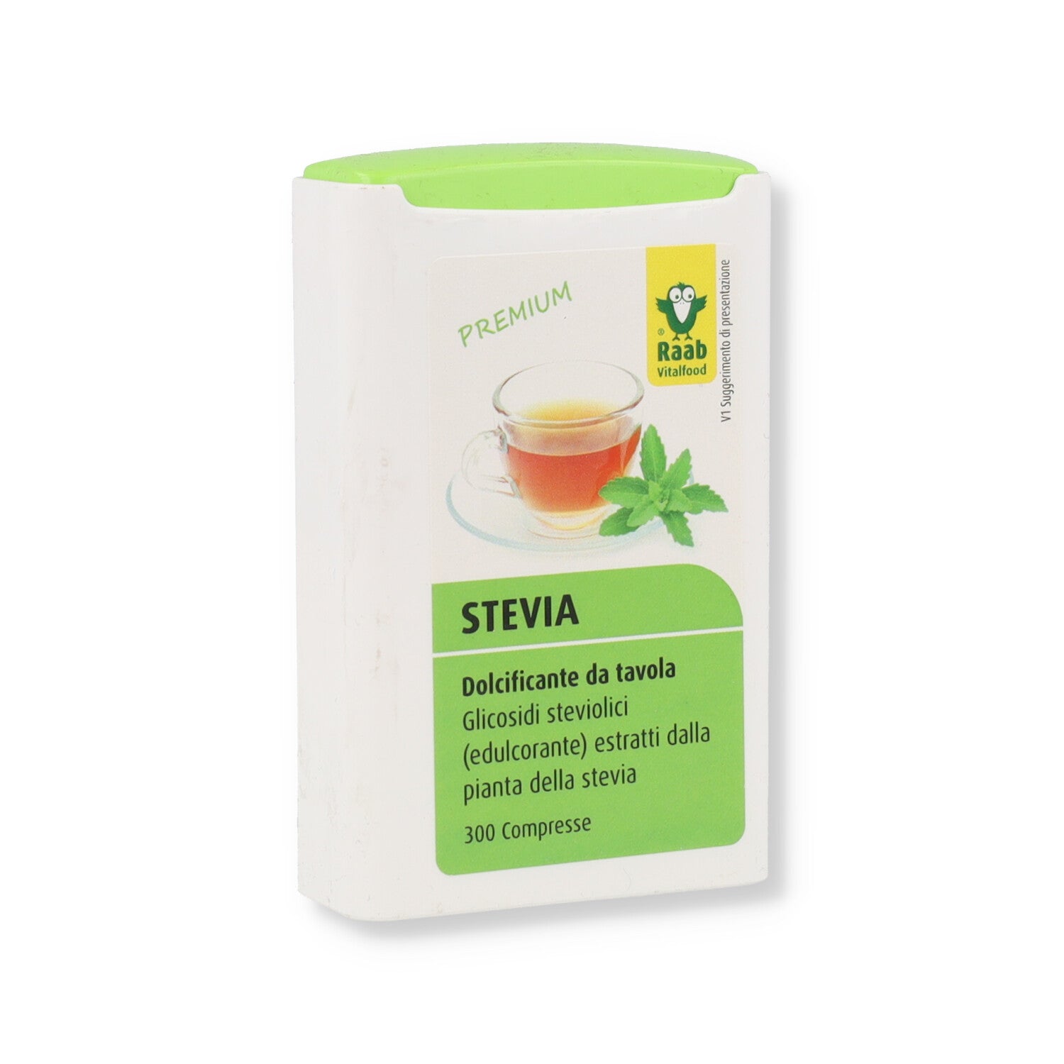 DOLCIFICANTE ESTRATTO DI STEVIA 300 COMPRESSE