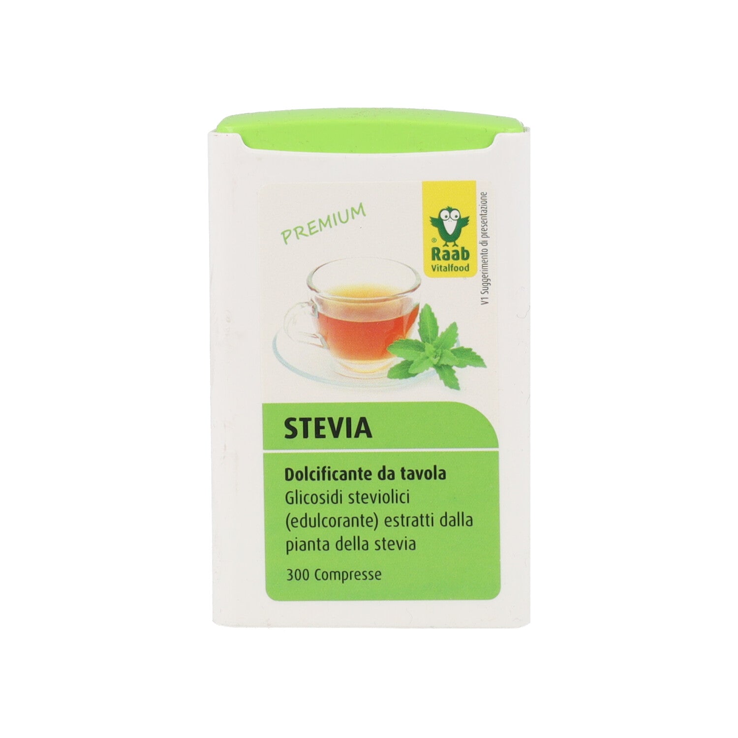 DOLCIFICANTE ESTRATTO DI STEVIA 300 COMPRESSE
