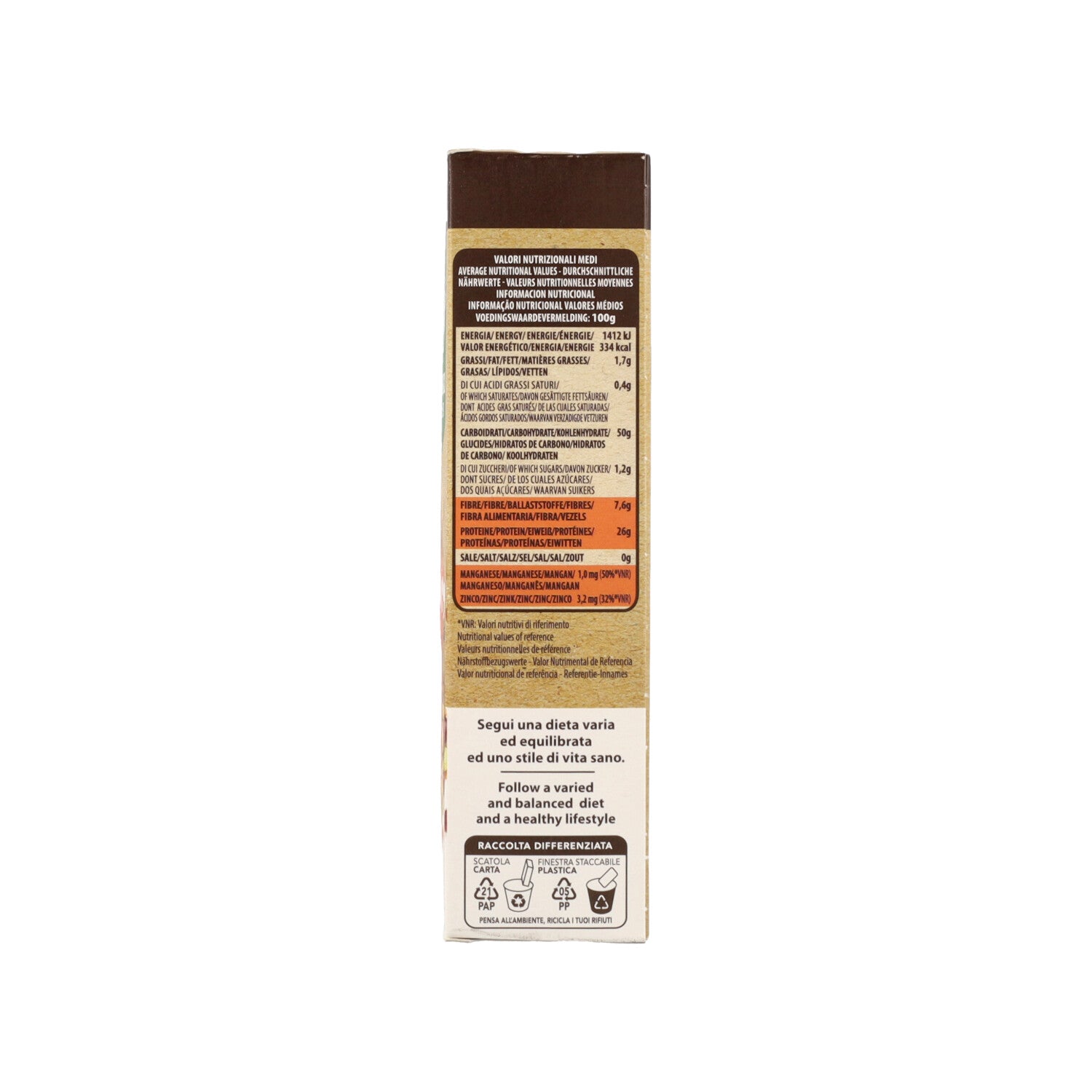 FUSILLI 100% LENTICCHIE ROSSE 250G