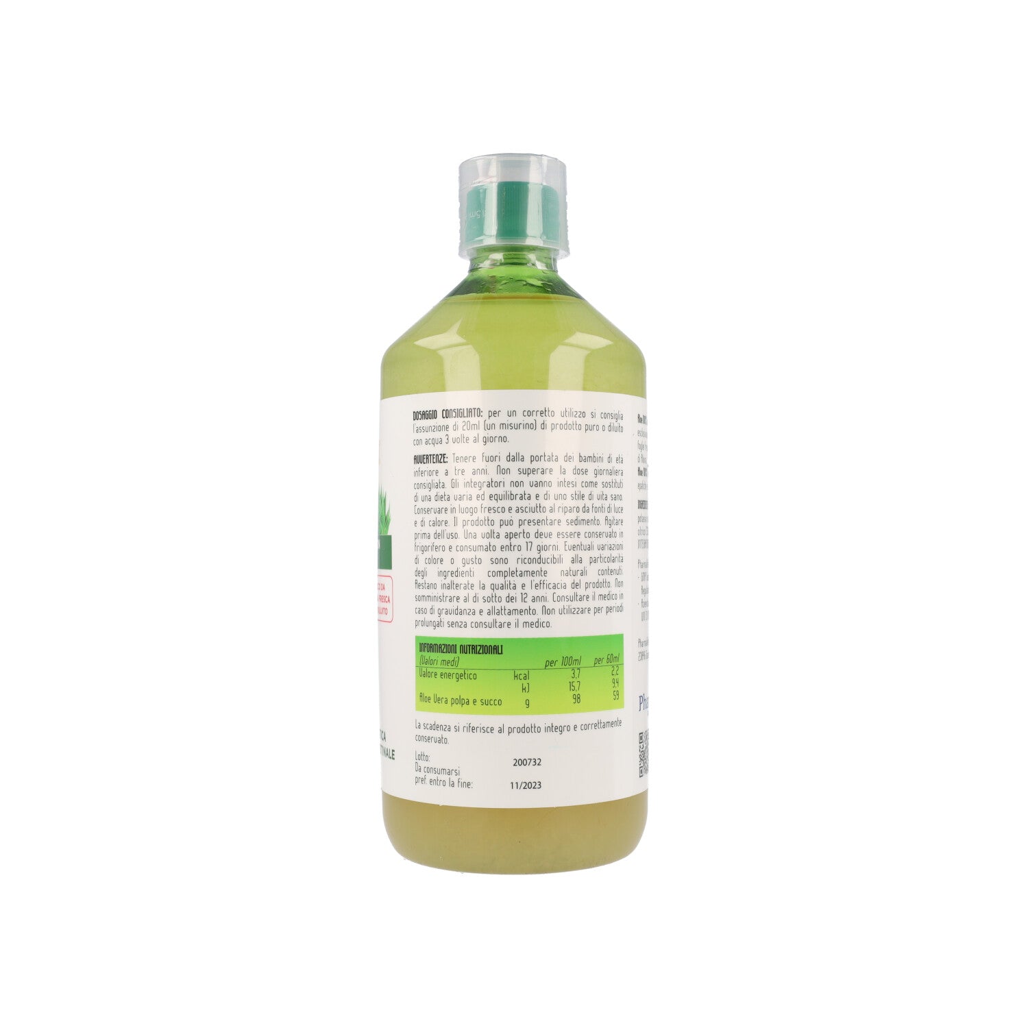ALOE SUCCO/POLPA 100% 1L