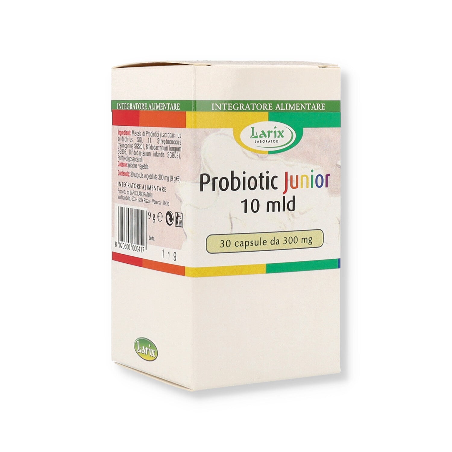 PROBIOTIC JUNIOR 10MLD - 30CPS