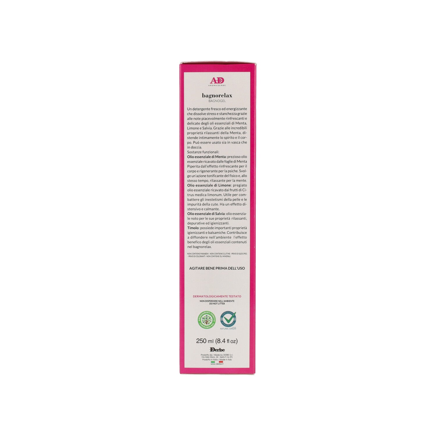 AROMADERBE BAGNORELAX 250ML