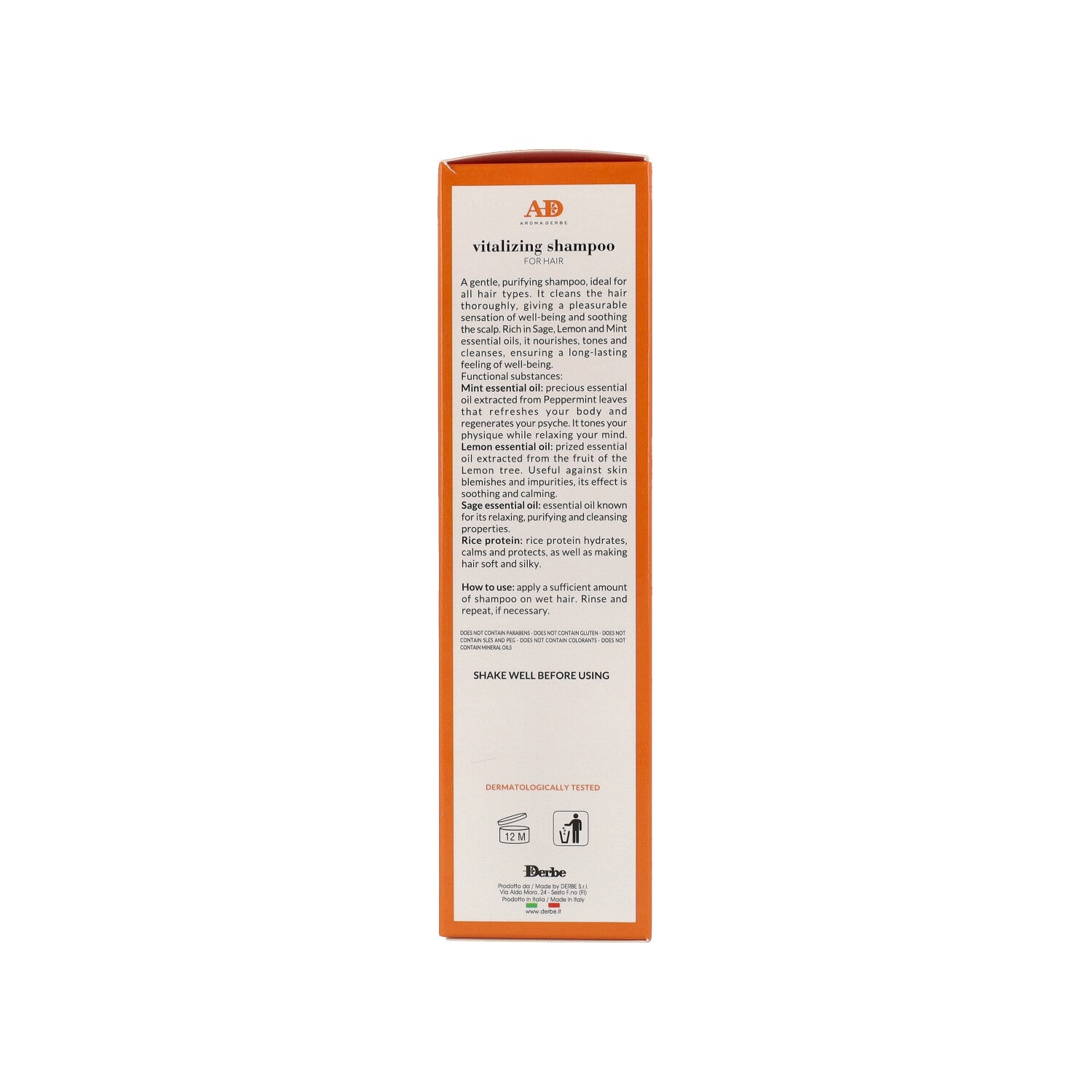 AROMADERBE SHAMPOO VITALIZZANTE 200 ML