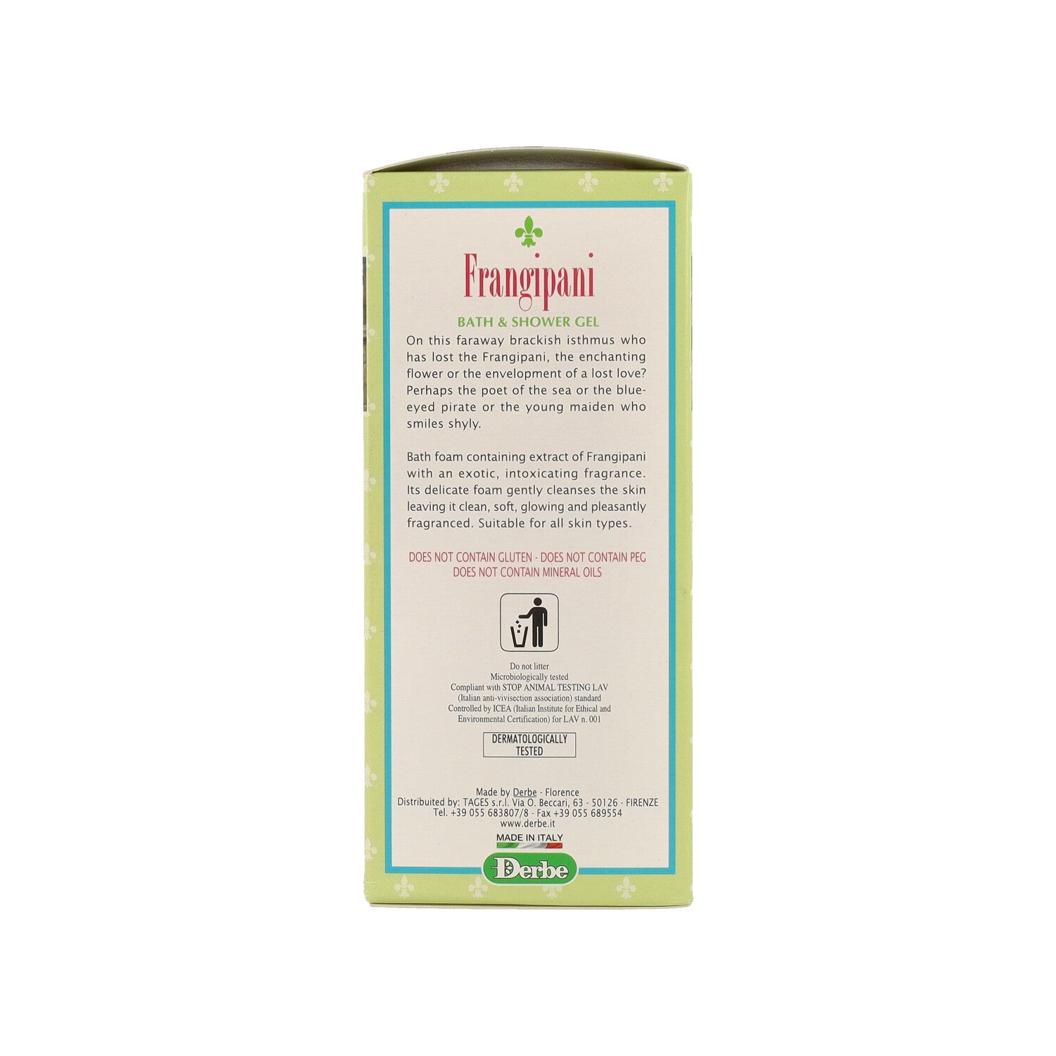 SPEZIALI FRANGIPANI BAGNOSCHIUMA 250 ML