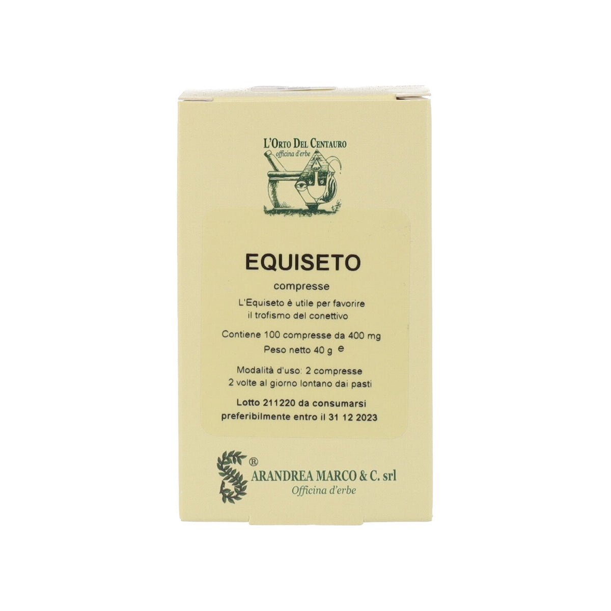 EQUISETO 400 MG - 100 CPR