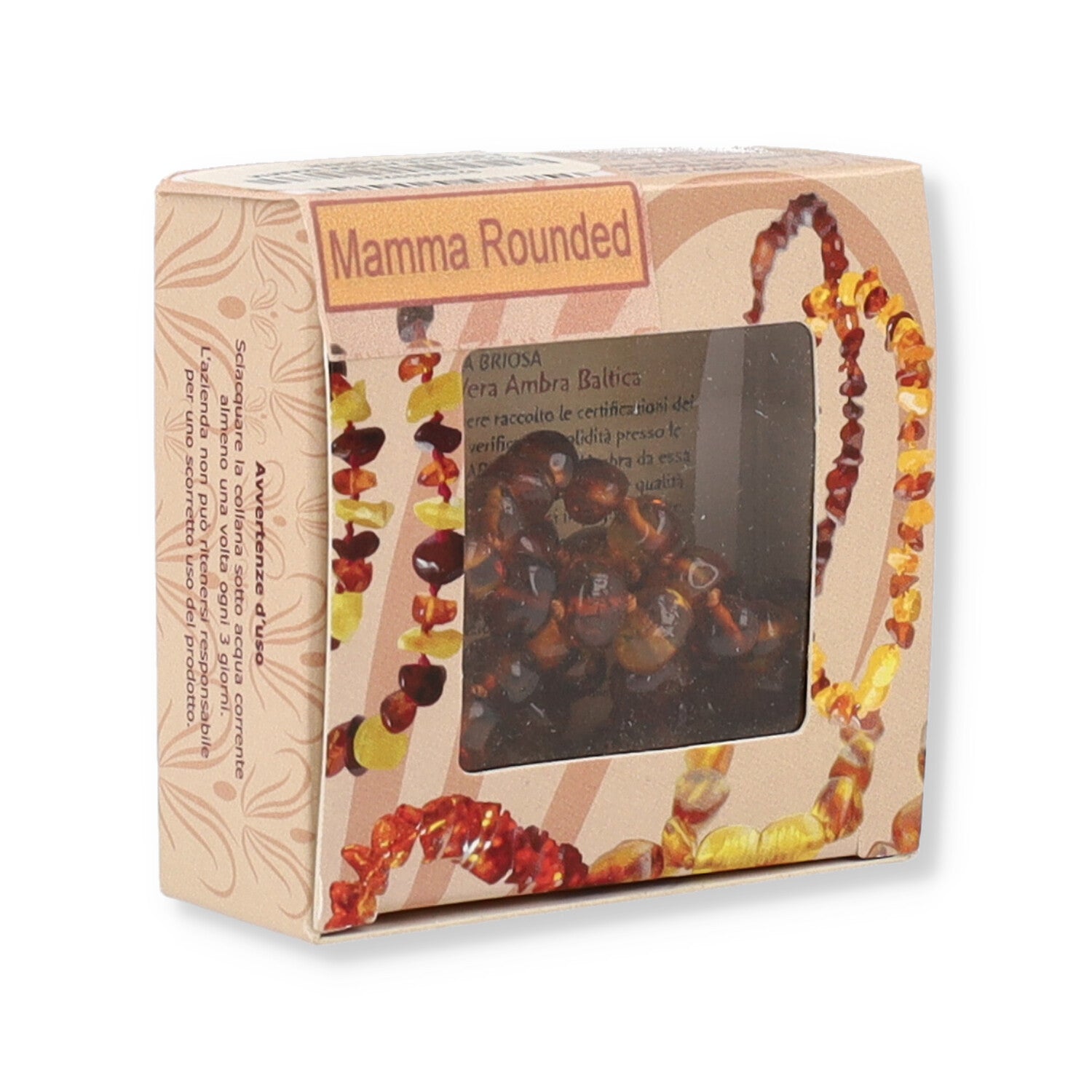 ALMABABY AMBRA MAMMA ROUNDED COGNAC
