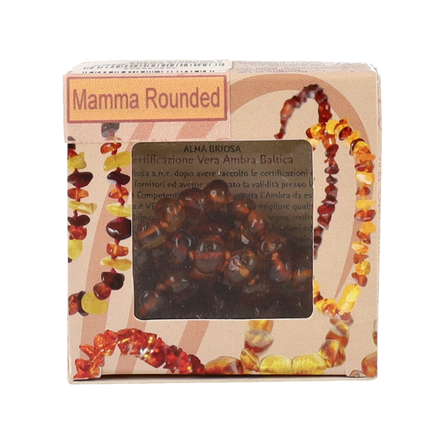 ALMABABY AMBRA MAMMA ROUNDED COGNAC