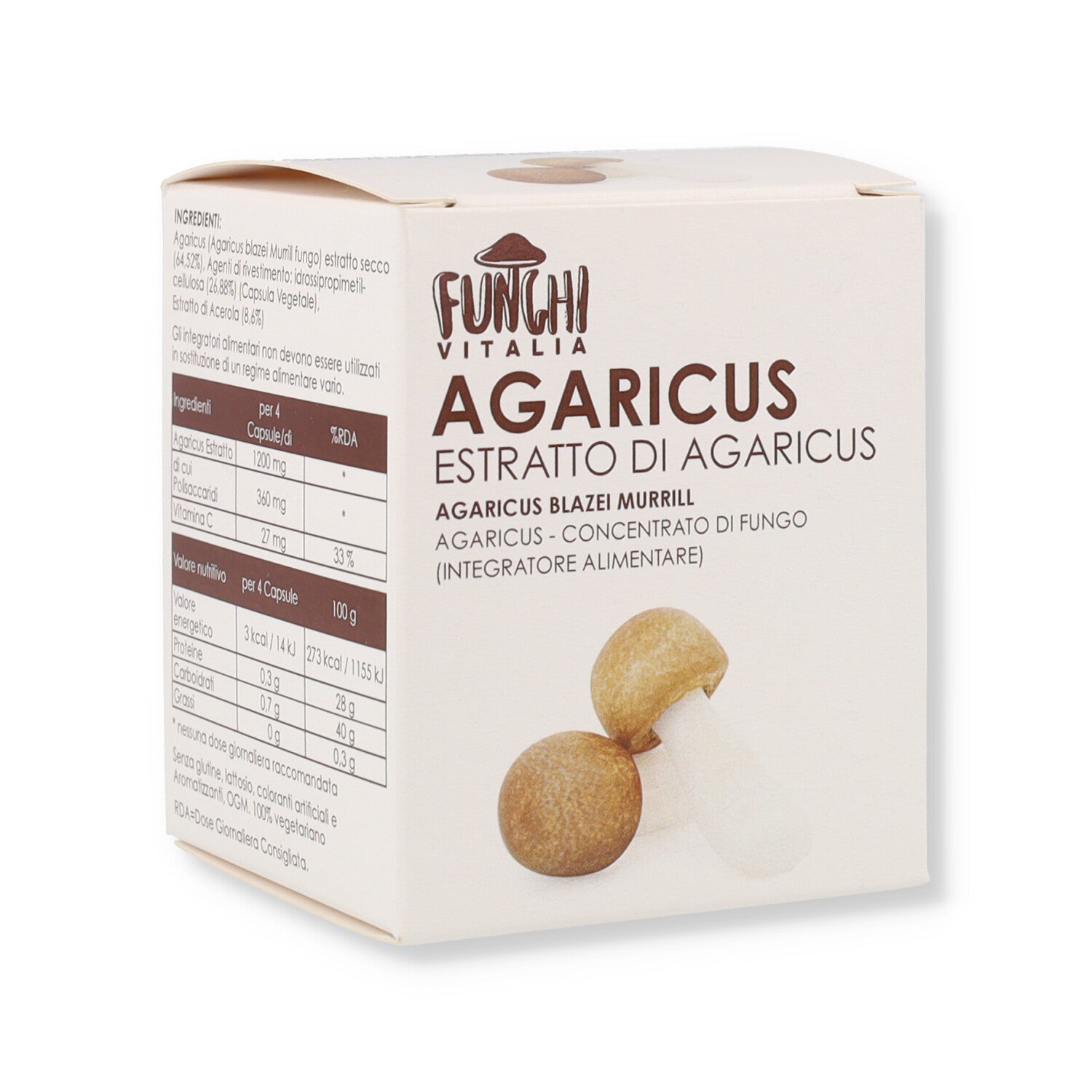 AGARICUS ESTRATTO - 60CPS