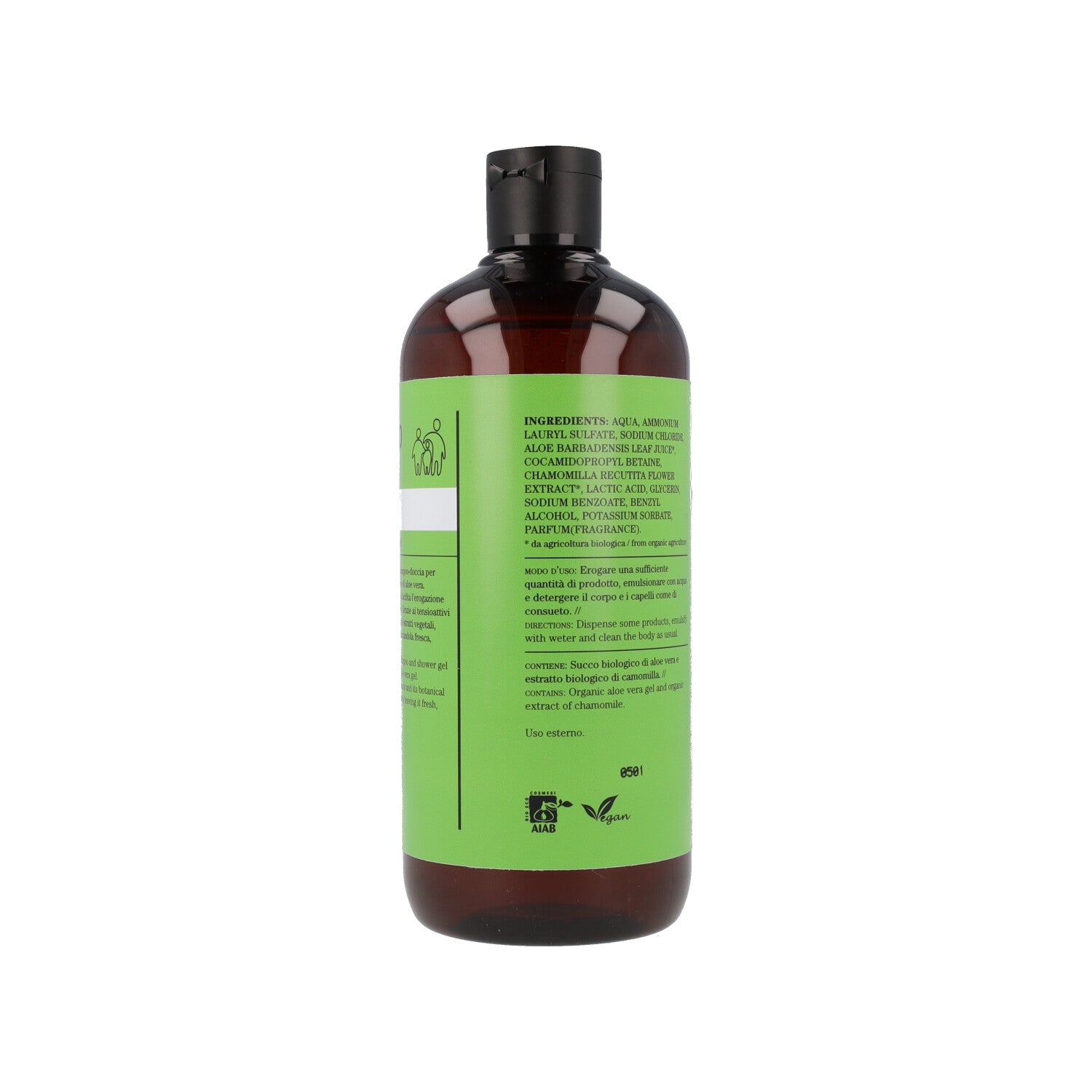 SHAMPOO-DOCCIA ALOE VERA 500ML