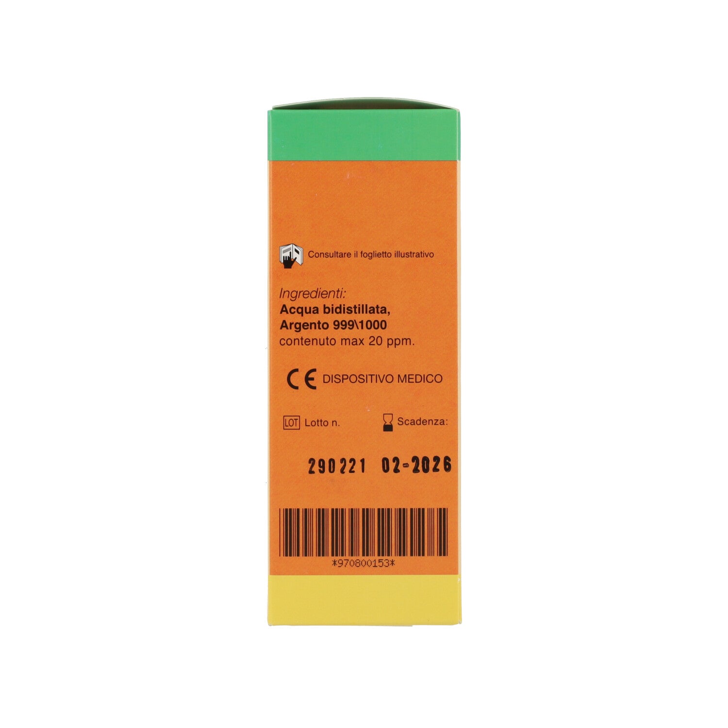 ARGENTO COLLOIDALE IONICO 50ML 20PPM