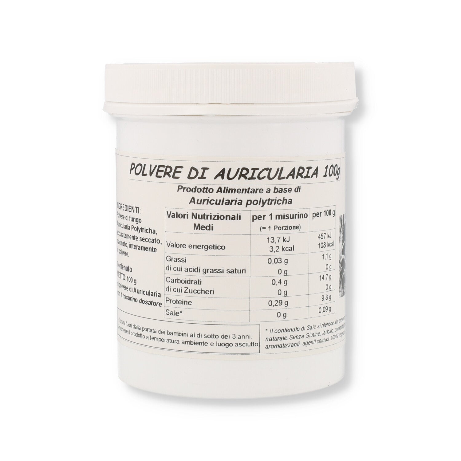 AURICULARIA POLVERE - 100GR