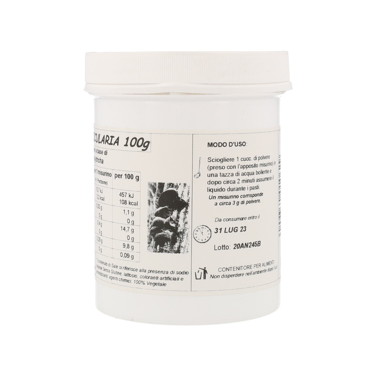 AURICULARIA POLVERE - 100GR