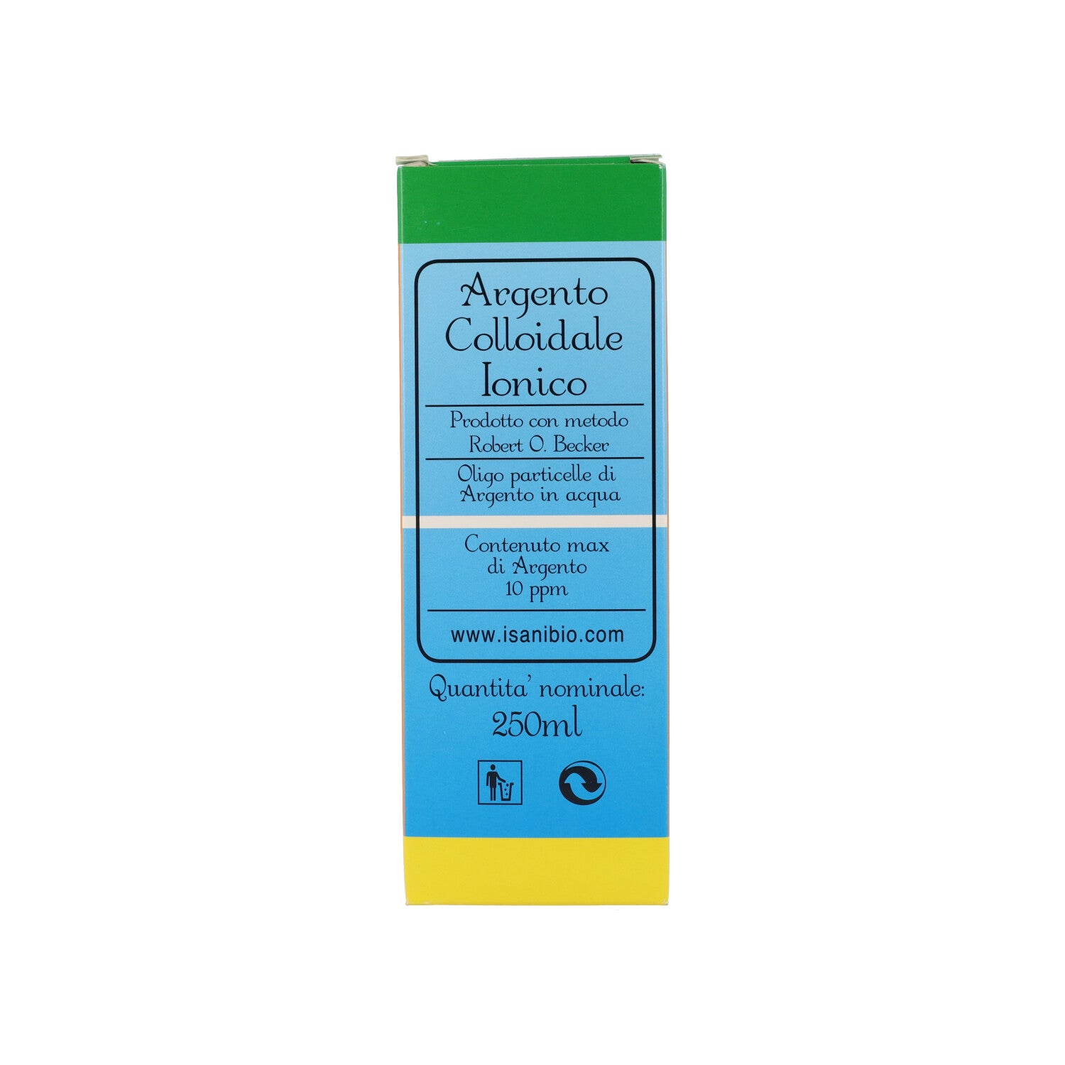 ARGENTO COLLOIDALE IONICO 10PPM - 250ML