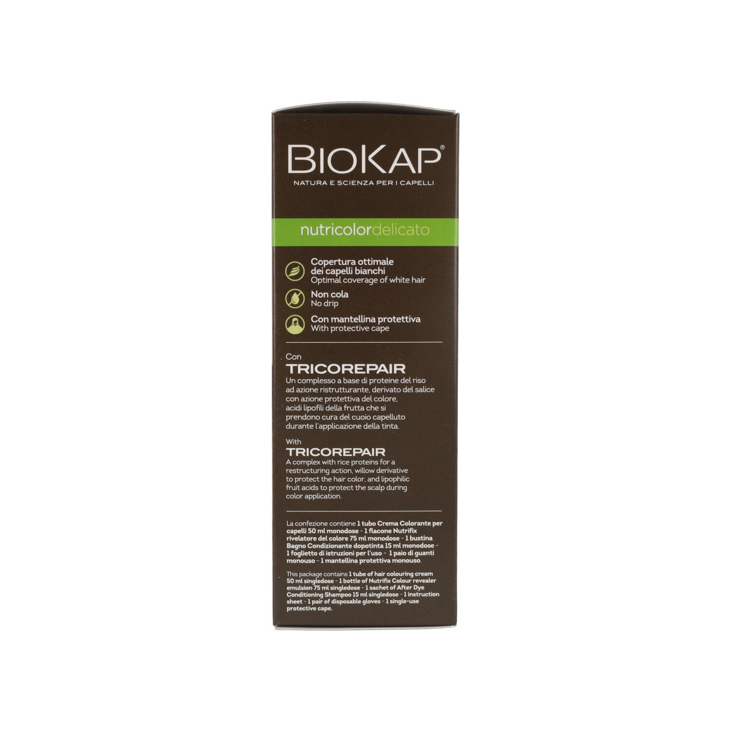 BIOKAP NUTRICOLOR DELICATO 8,03 BIONDO CHIARO NATURALE