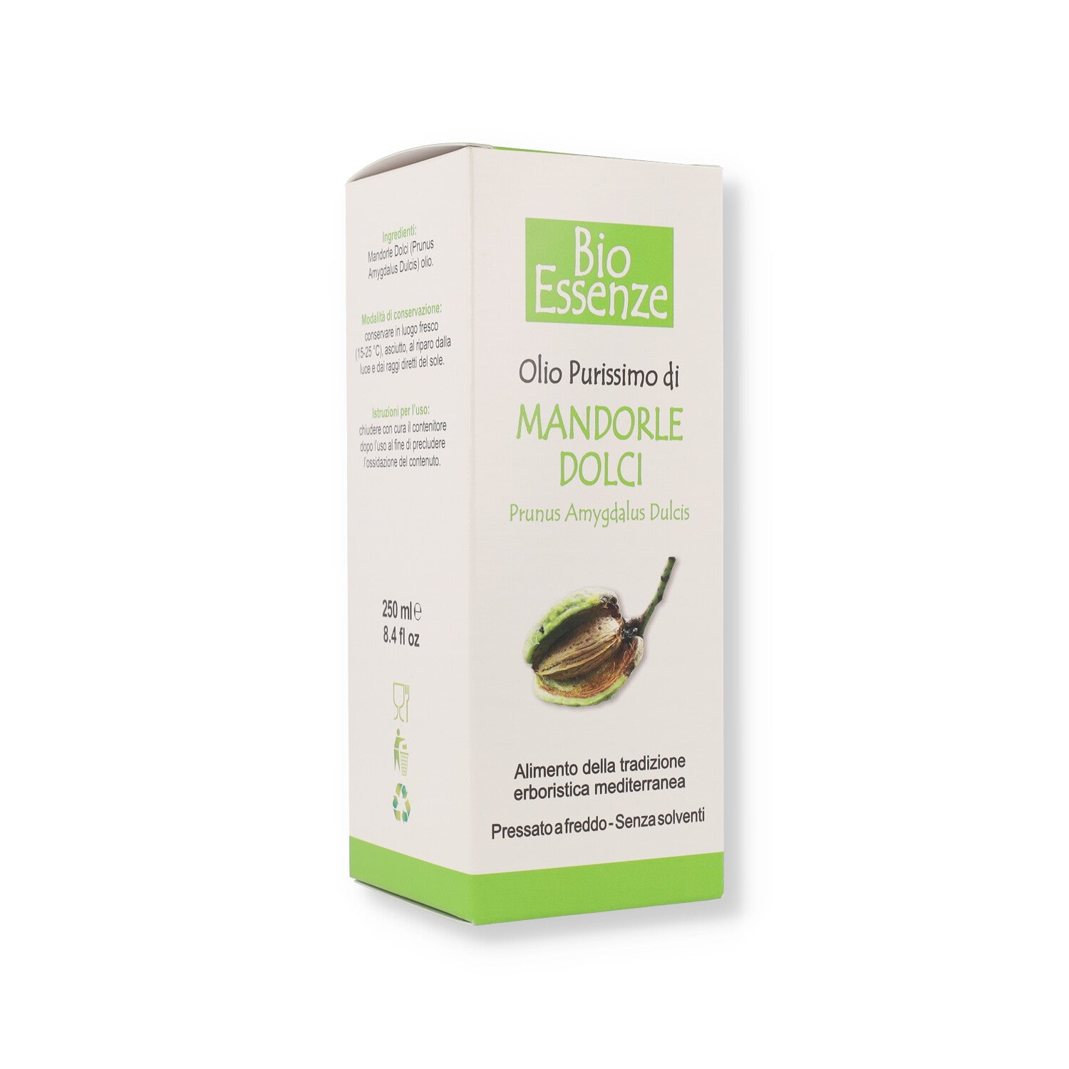 BIO ESSENZE OLIO MANDORLE DOLCI 250ML