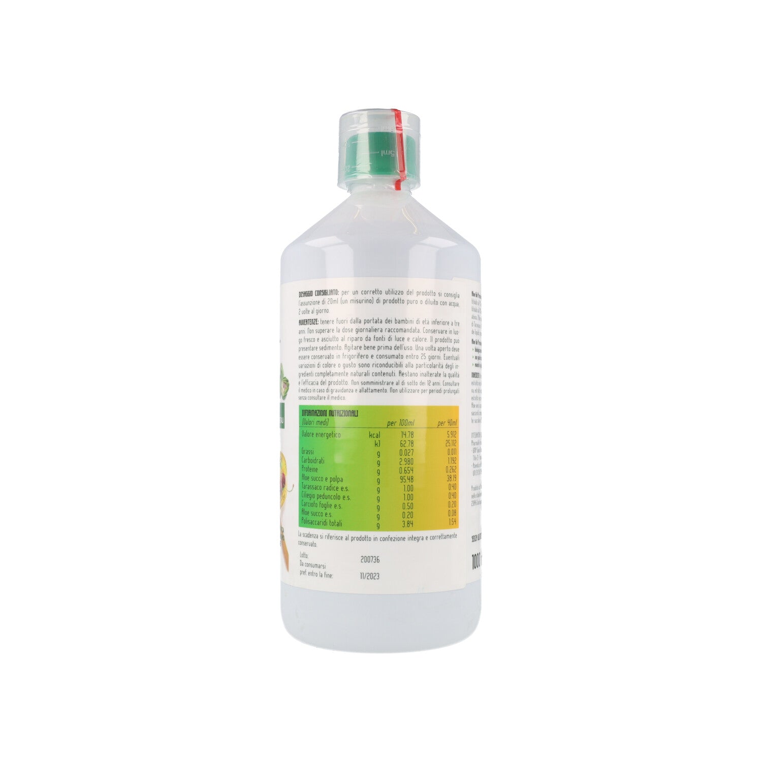 ALOE GEL PREMIUM DETOX 1L